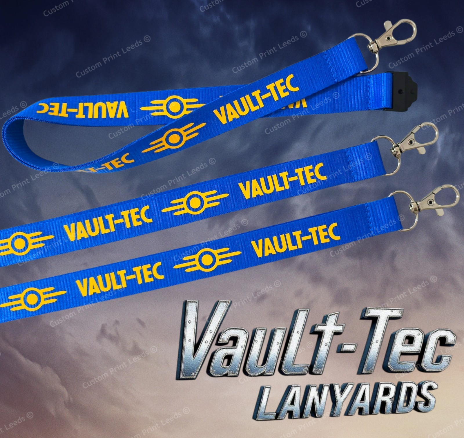 X1 Vault Tec Inspired VIP / ID Card Lanyard – Check it Out!