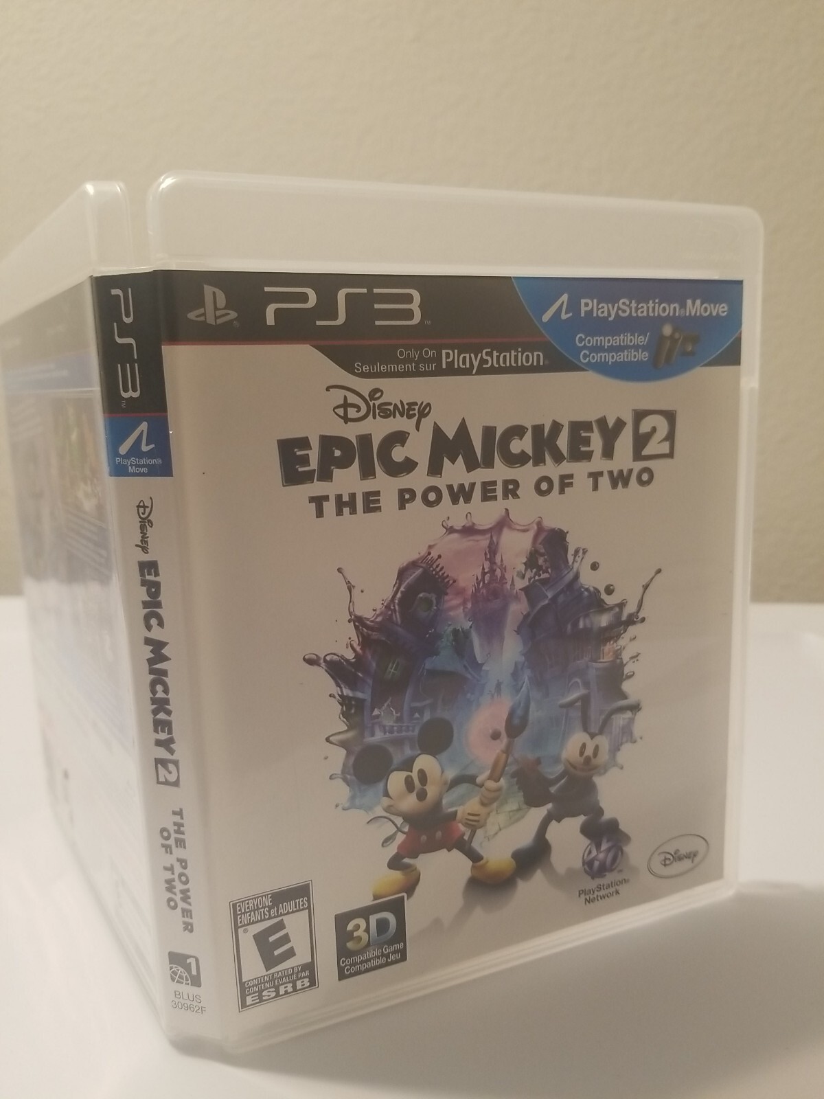 Disney Epic Mickey 2: The Power of Two Sony PlayStation 3 PS3 Complete Tested