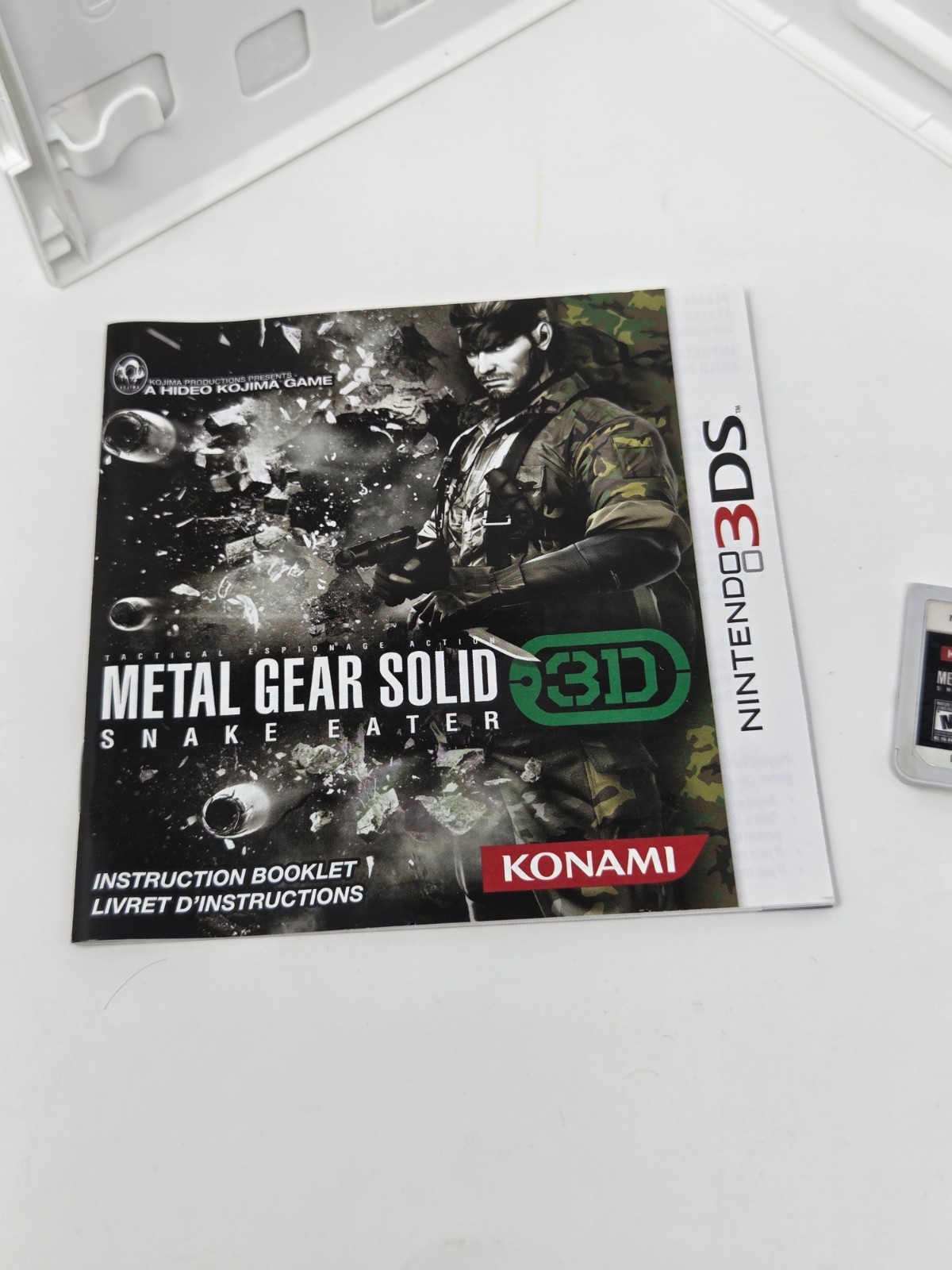 Metal Gear Solid 3D Snake Eater Nintendo 3DS 2012