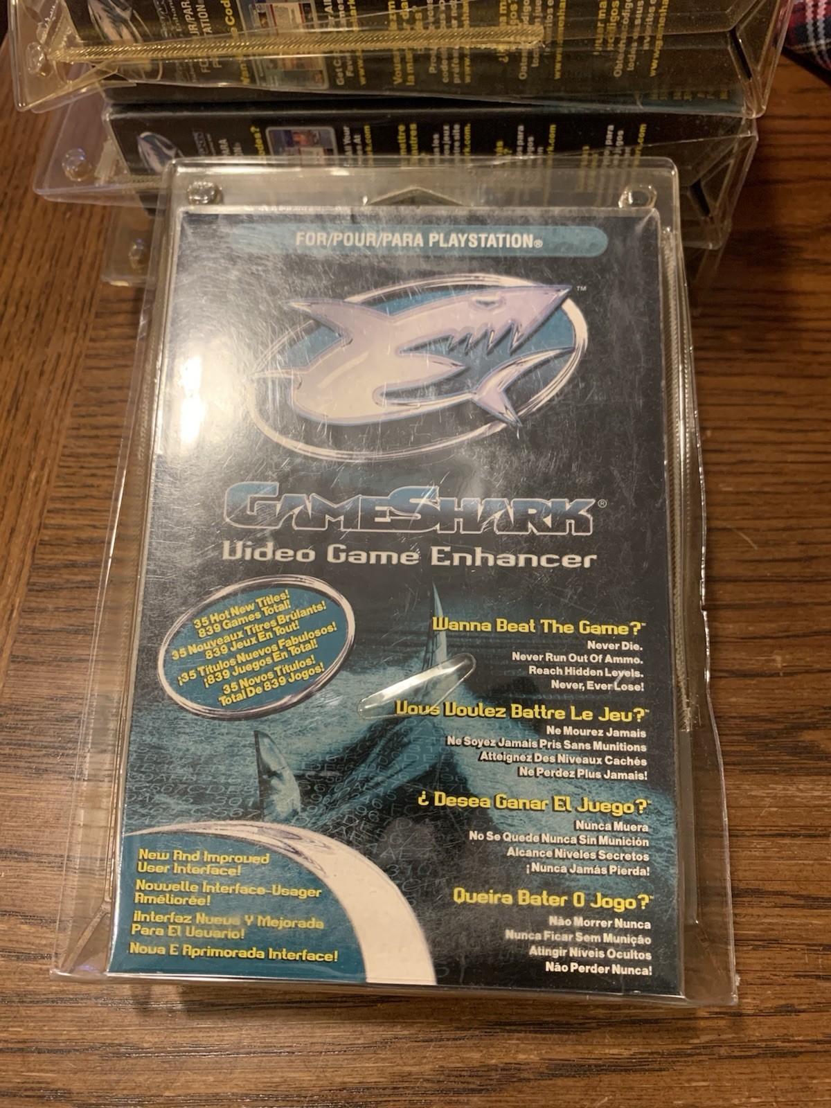 GameShark Version 4.0 Game Enhancer PlayStation 1 PS1 PSX NEW Factory Sealed