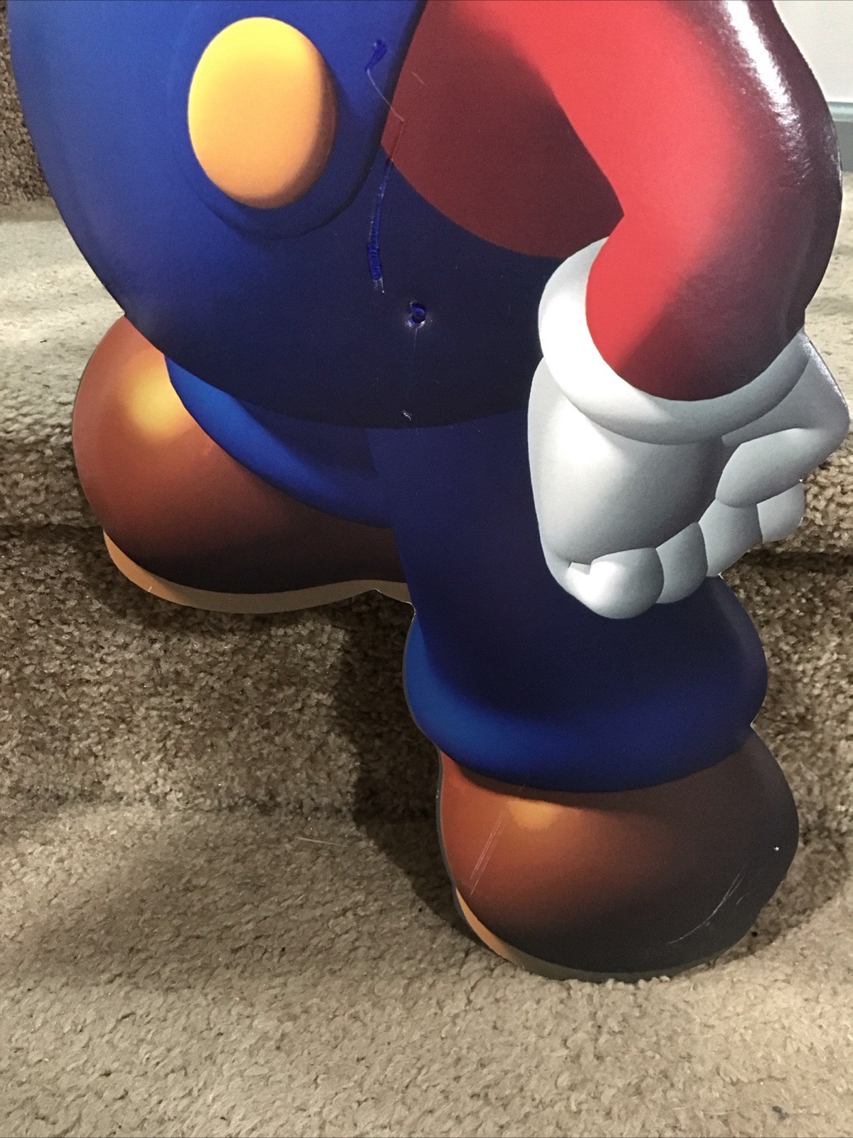 Nintendo 64 Super Mario N64 N64M30CS Cut Out Standee Store Display Launch Promo