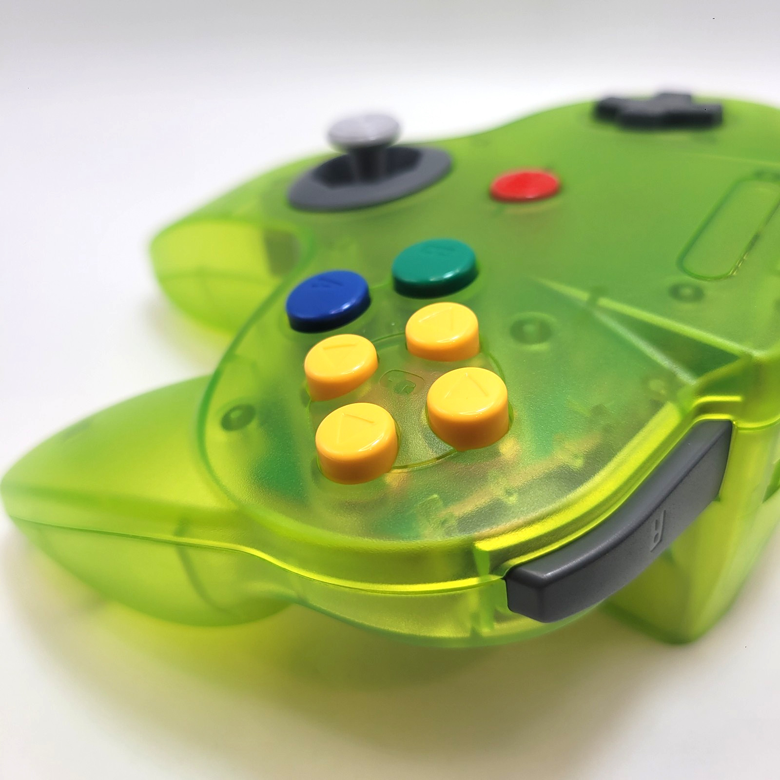 Nintendo 64 Wired Controller for N64 – TeknoGame® – Extreme Green – NEW IN BOX!
