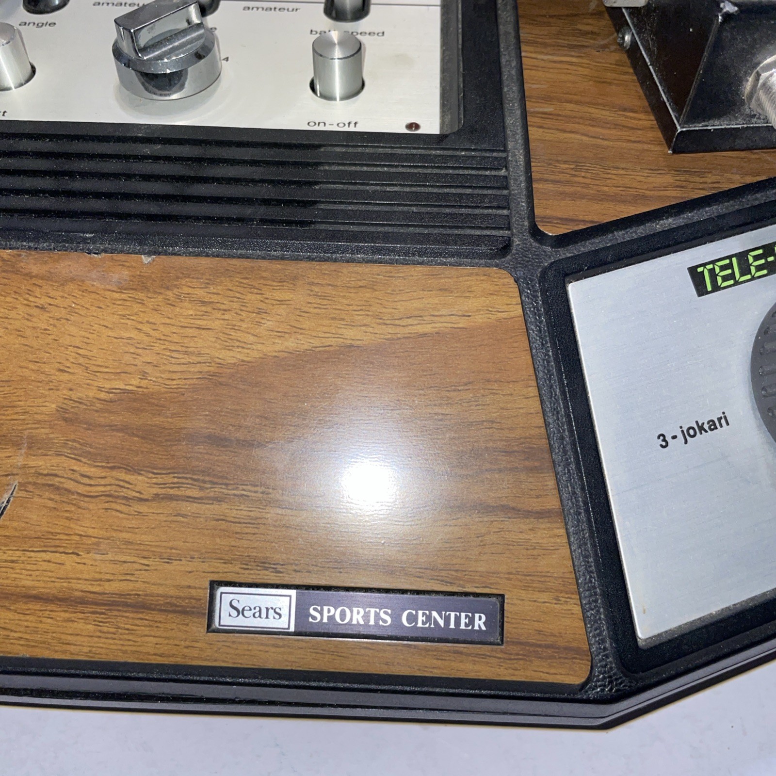 Sears Tele-Games Sports Center Console VTG 1977 Jokari Lights Up When Turned On