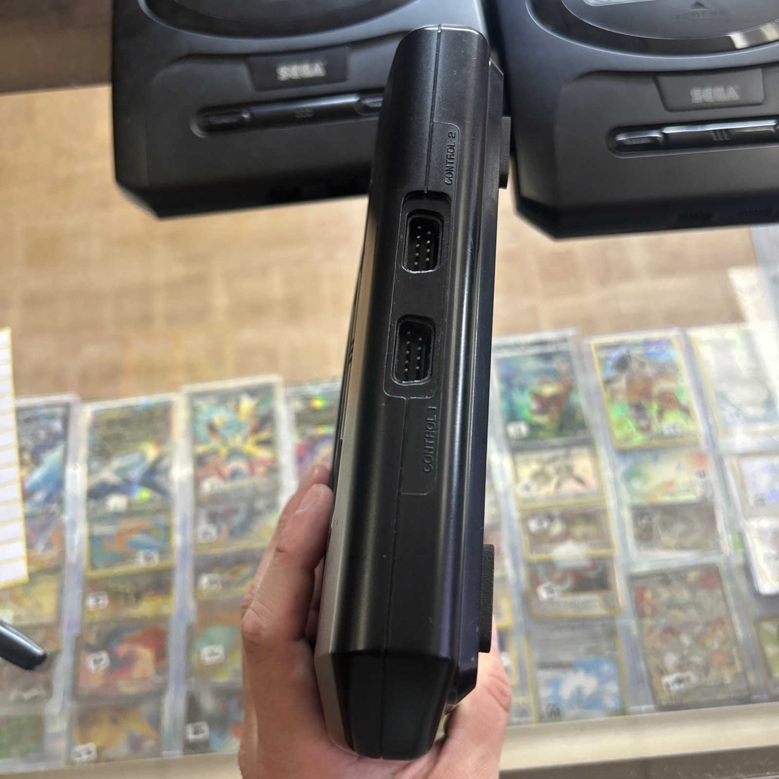 Sega Genesis Console Gaming System Only Black MK-1631 Tested Loose Power Port