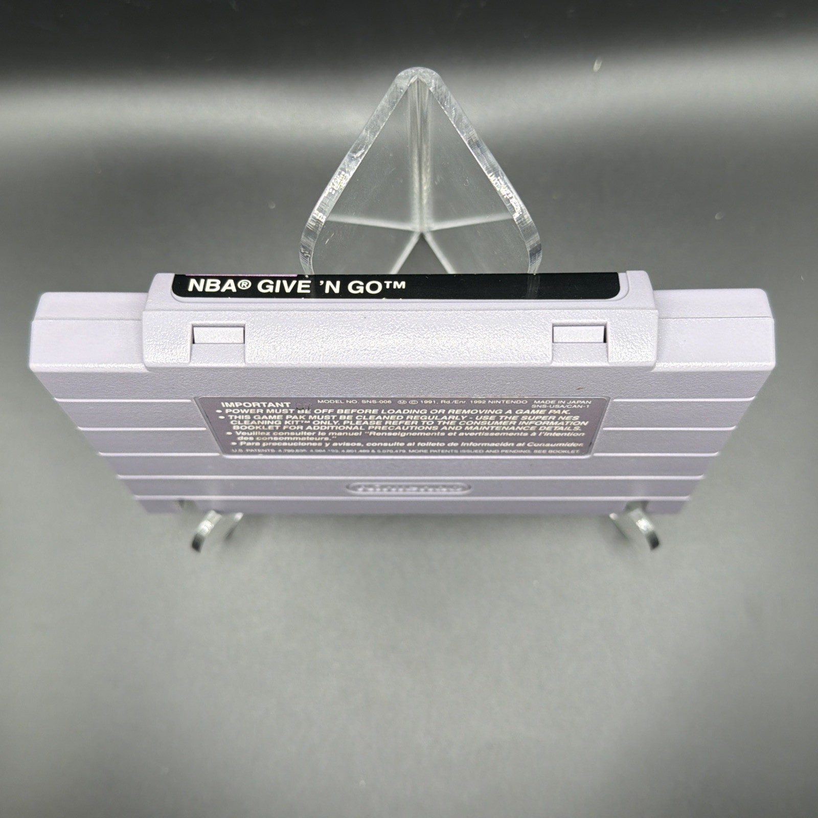 NBA Give ‘N Go (Super Nintendo) Tested Working SNES Game