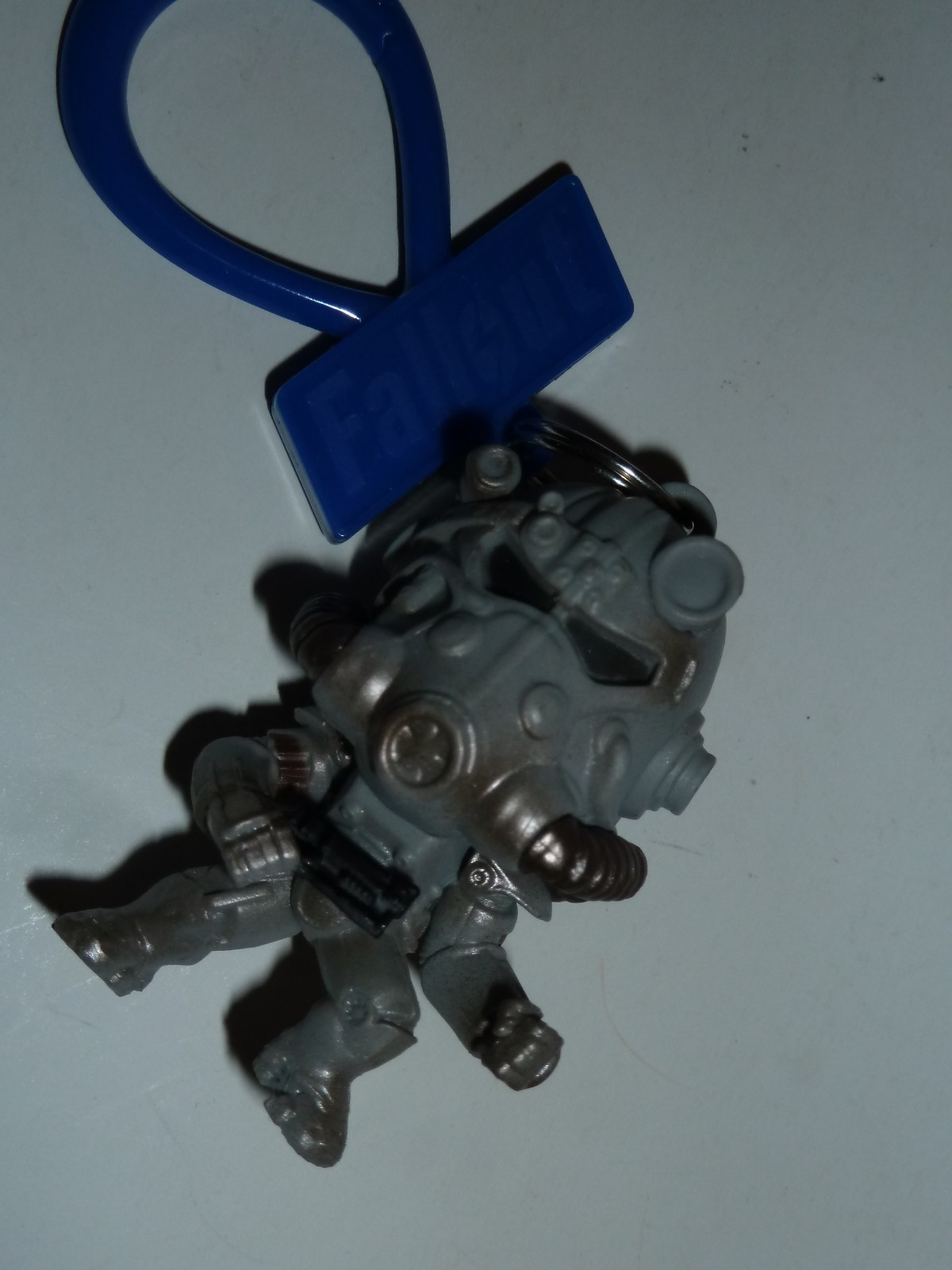 Fallout 76 T-45 power armor mini figure vinyl backpack hanger keychain Just Toys
