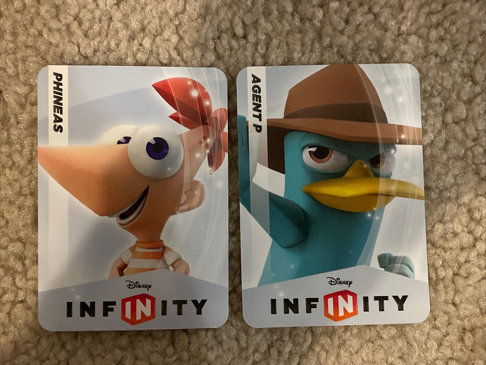 Disney Infinity Phineas and Ferb Agent P Perry Power Disc