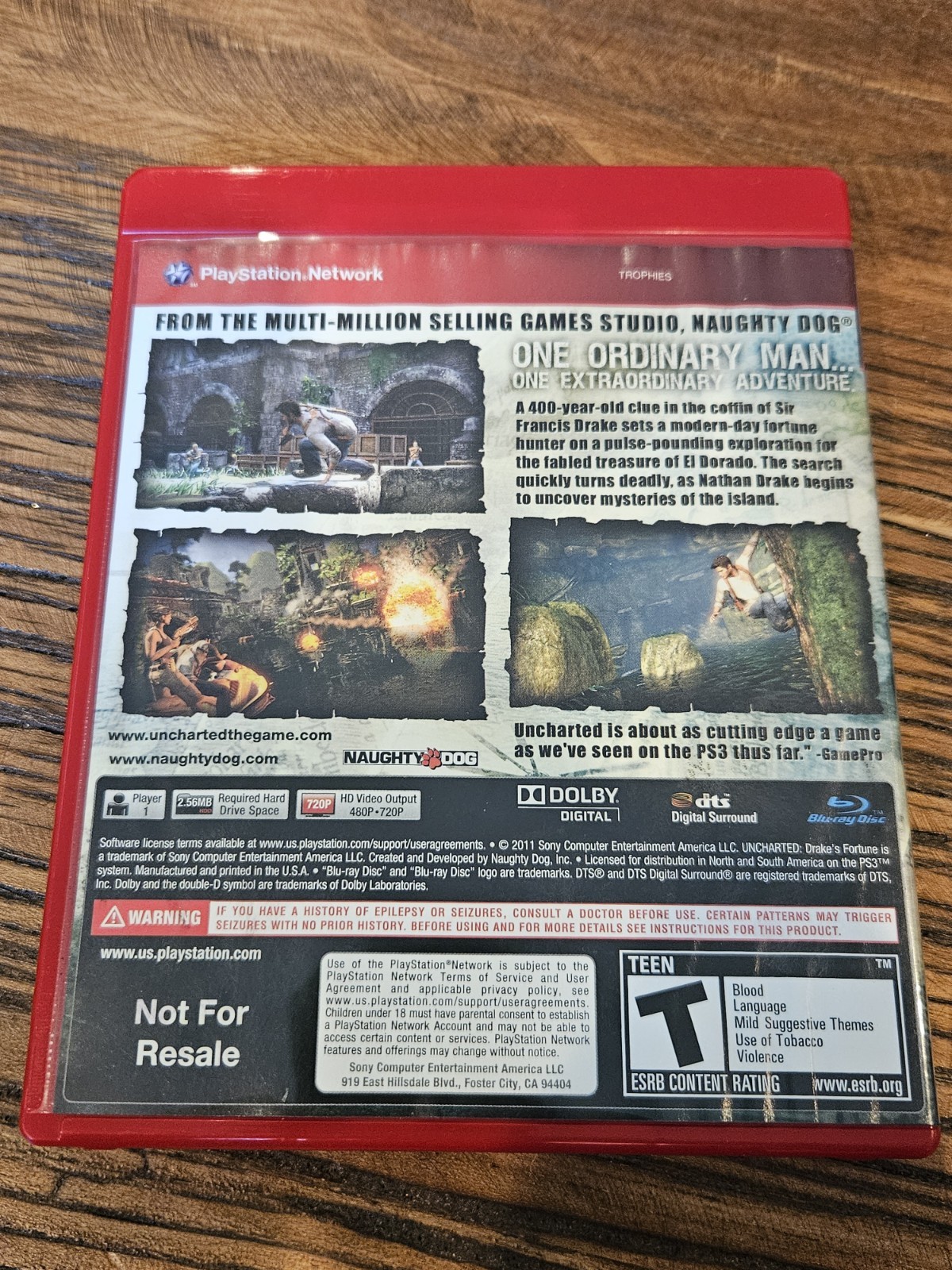 Uncharted Dual Pack [Drake’s Fortune / 2: Among Thieves] (Playstation 3)