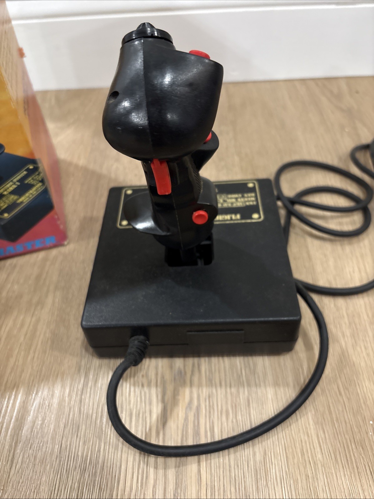 Vintage Mark 1 Flight Control System w/ Box Thrustmaster Joystick