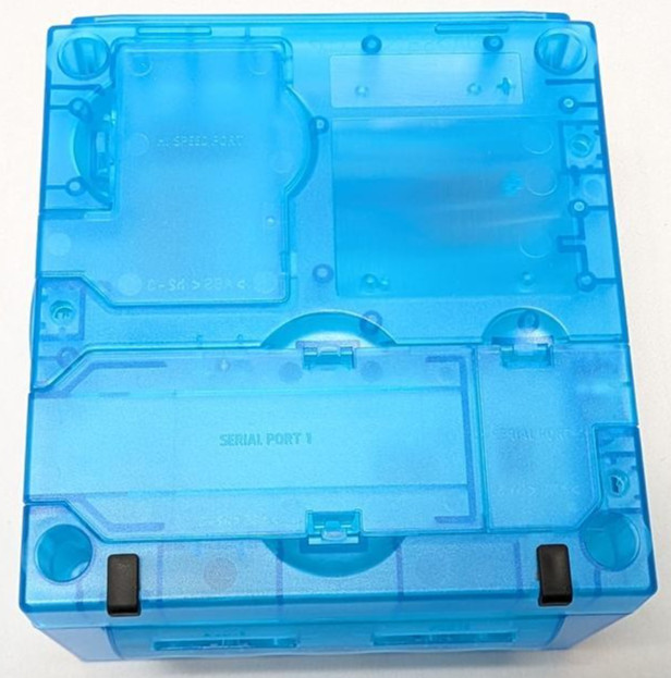 NEW Replacement Translucent ICE BLUE Shell Housing for GameCube Console System