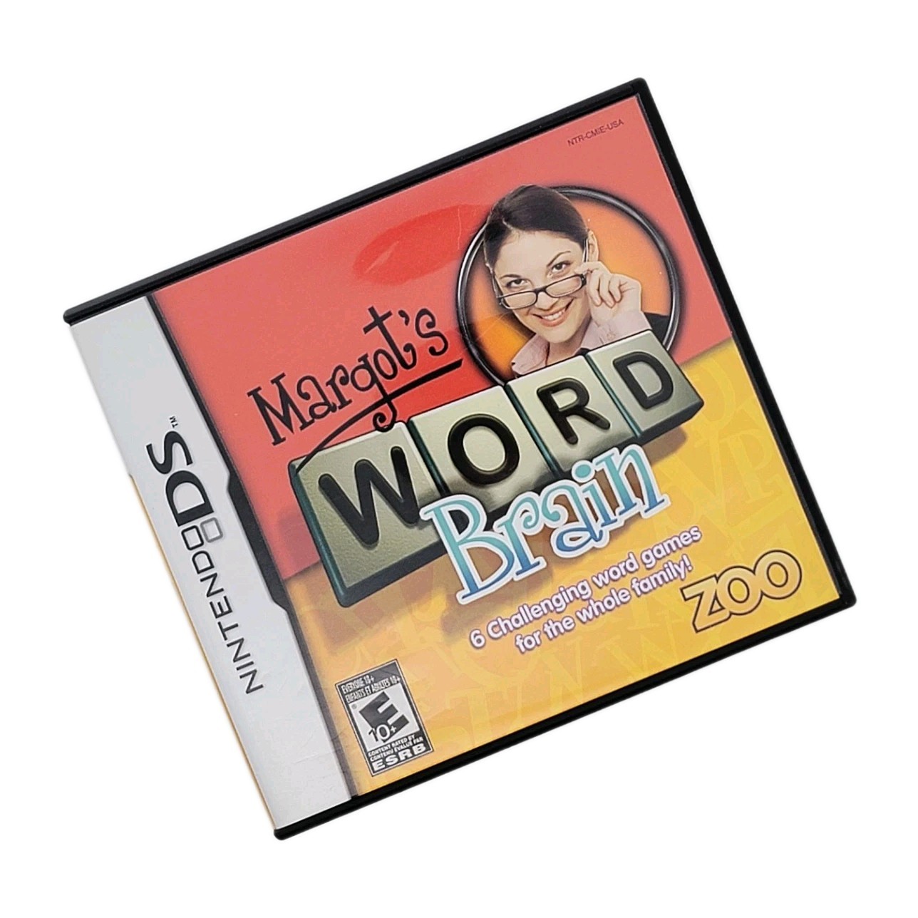 Margot’s Word Brain (Nintendo DS, 2008) Video Game Complete With Manuals CIB