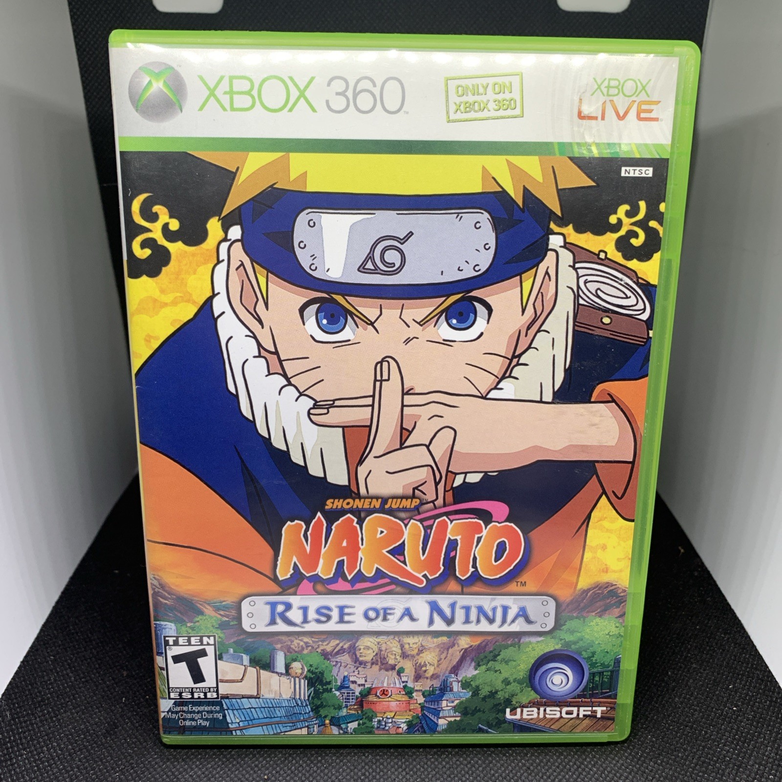 Naruto: Rise of a Ninja (Microsoft Xbox 360, 2007) • No Manual • Mint Disc
