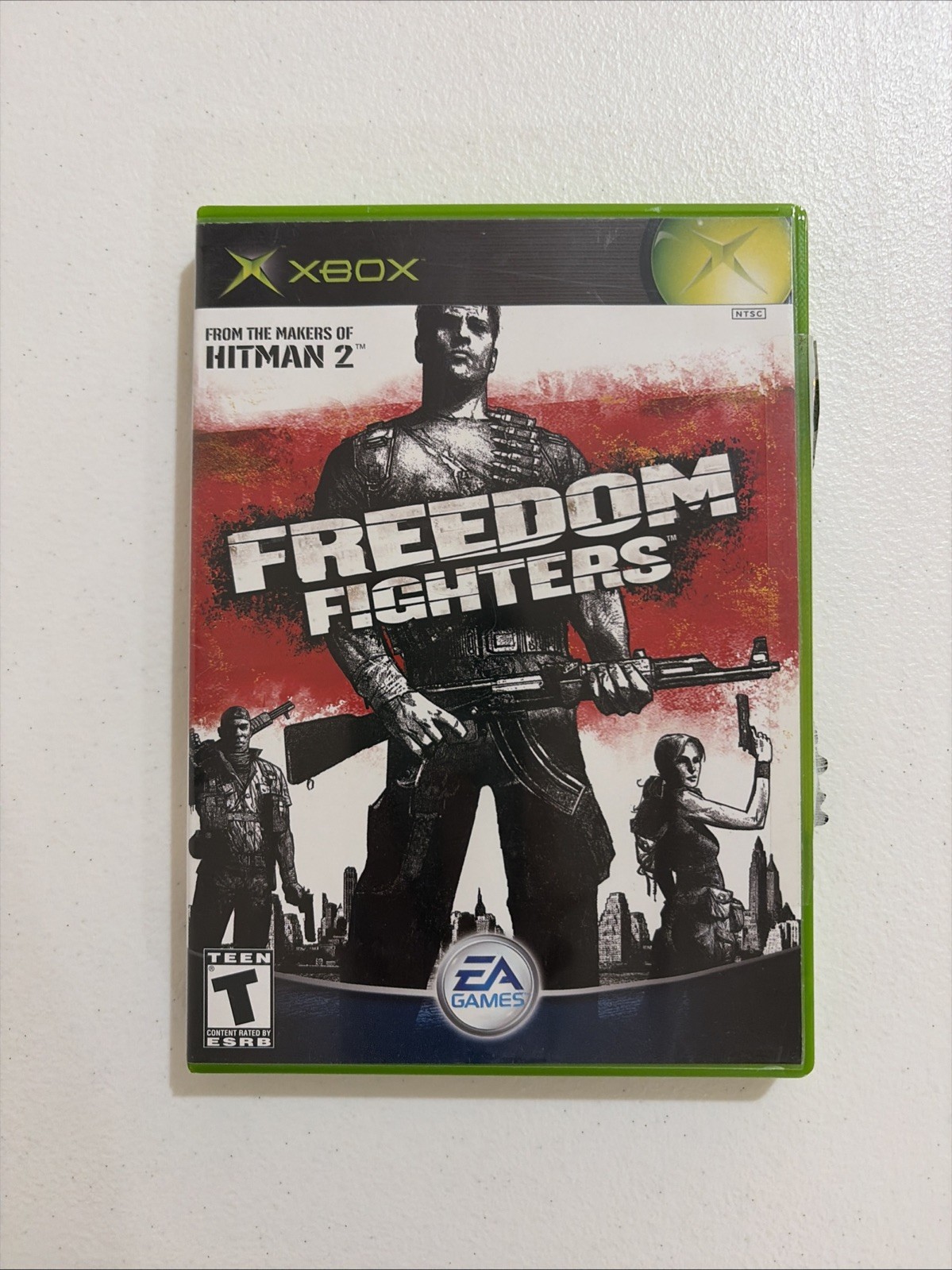 NTSC – Freedom Fighters (Original Xbox) Complete w/ Manual – Rated T – ACC