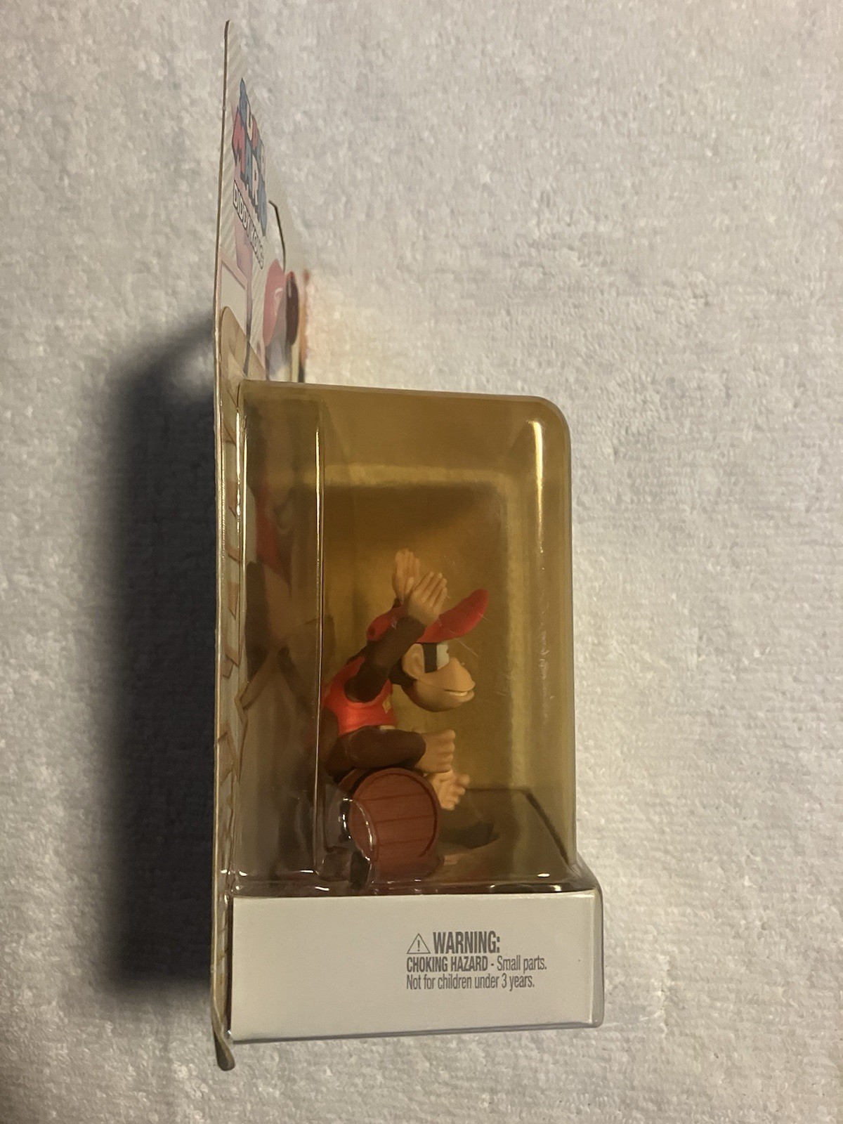 Nintendo Amiibo Super Mario Series Diddy Kong Figure *Sun Damaged Package*