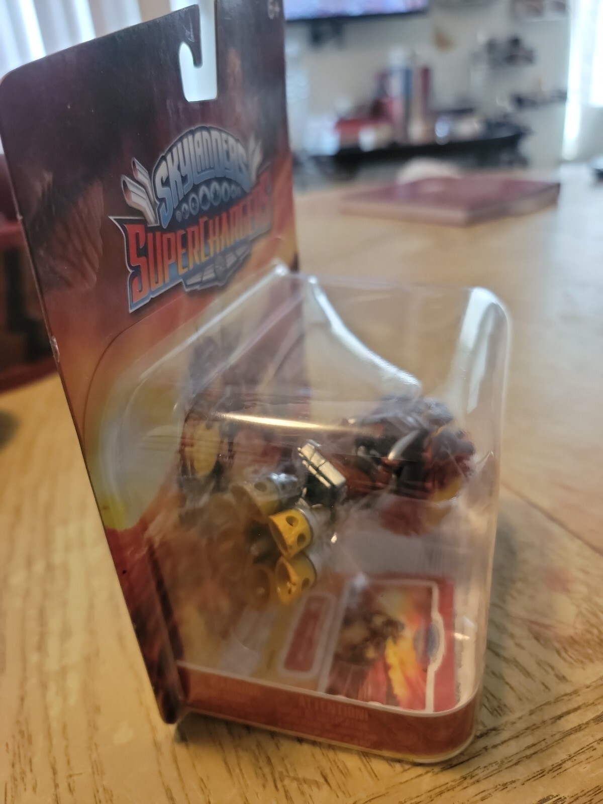 NEW-2015 SKYLANDERS SUPERCHARGERS “BURN-CYCLE” FIGURE (FIRE) Never Opened