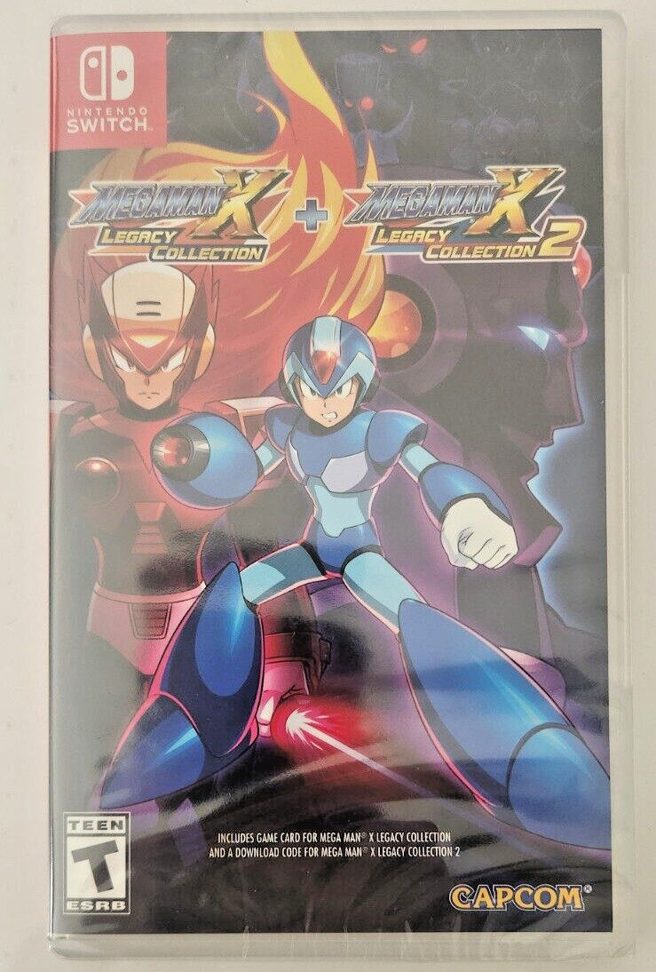 Mega Man X Legacy Collection 1 + 2 Switch Brand New Game (2018)