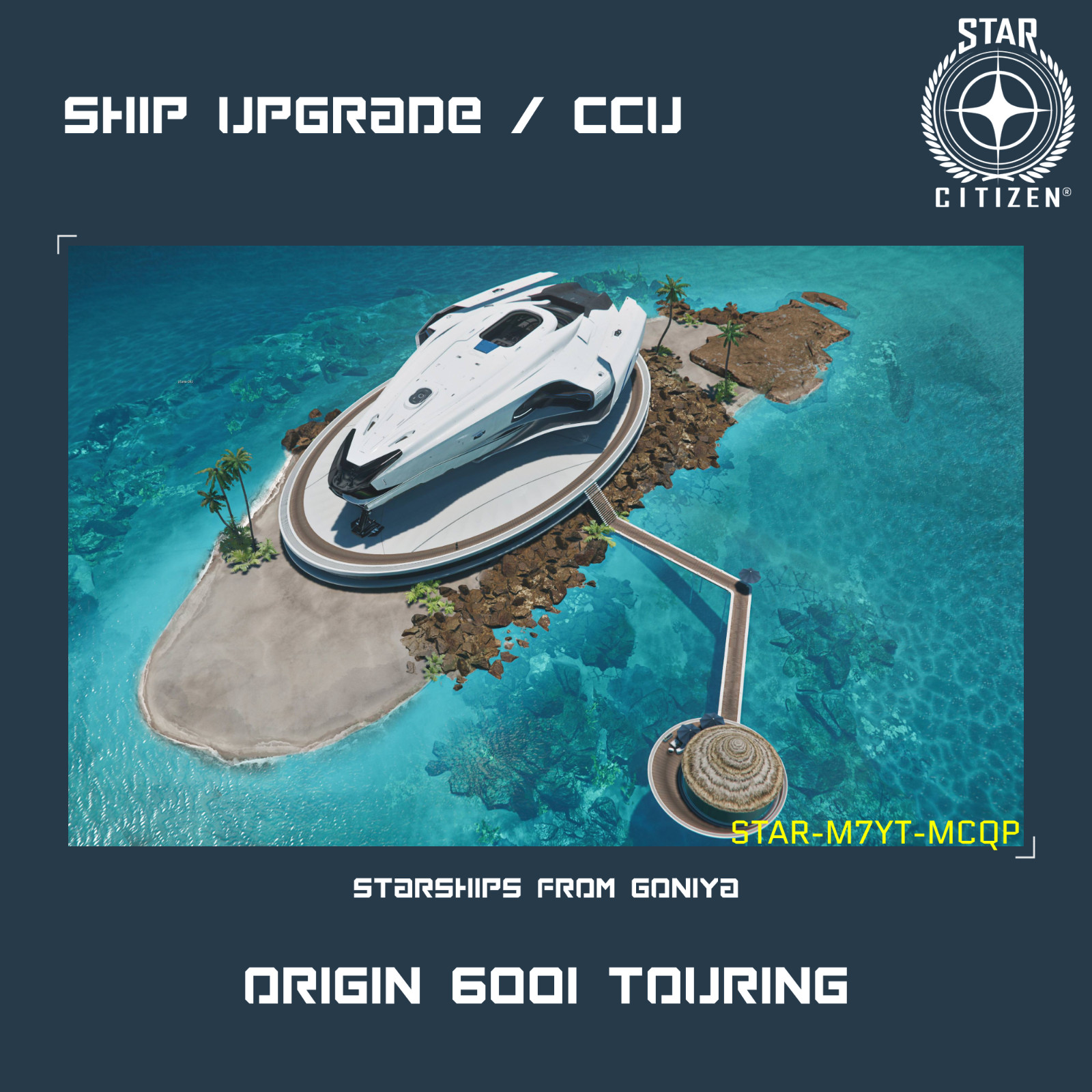 STAR CITIZEN – ORIGIN 600I TOURING UPGRADE – (CCU)