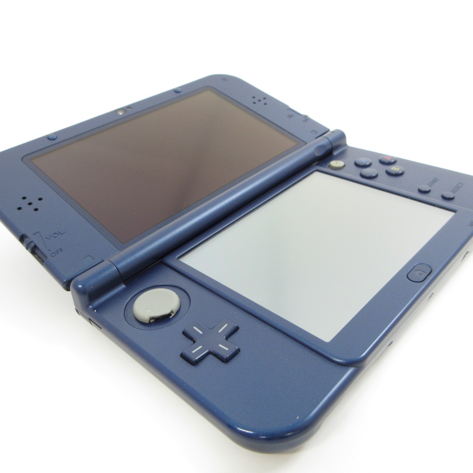 【Good】Top IPS Nintendo New 3DS LL XL Metallic Blue Console Only Japan Ver. #NET0