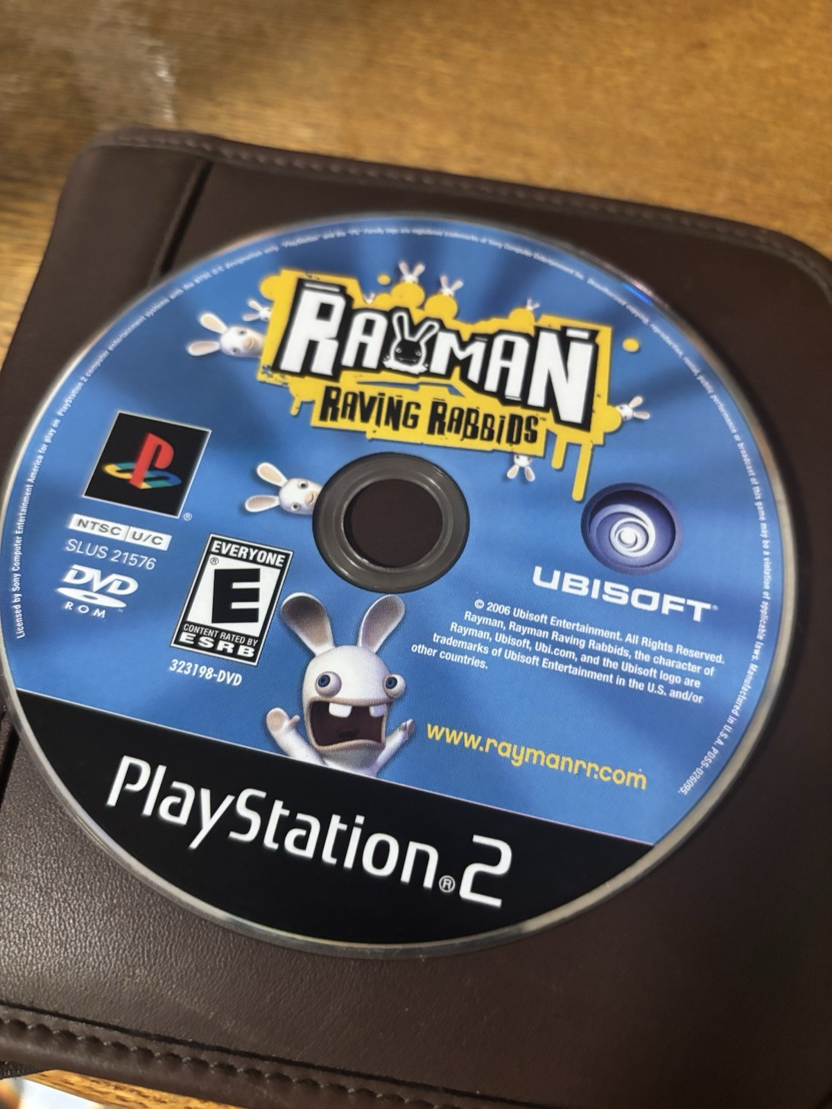 Ubisoft Rayman Raving Rabbids PS2 E NTSC-U/C (US/Canada) Disc Only