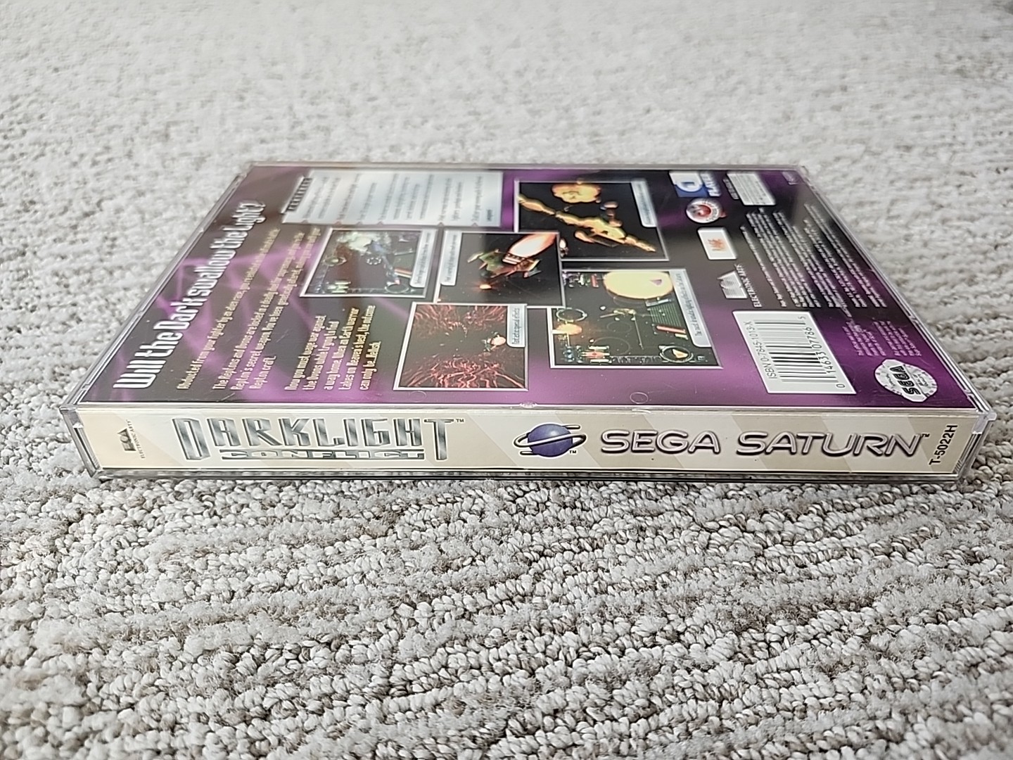 Darklight Conflict for Sega Saturn Complete In Box CIB Great Shape!