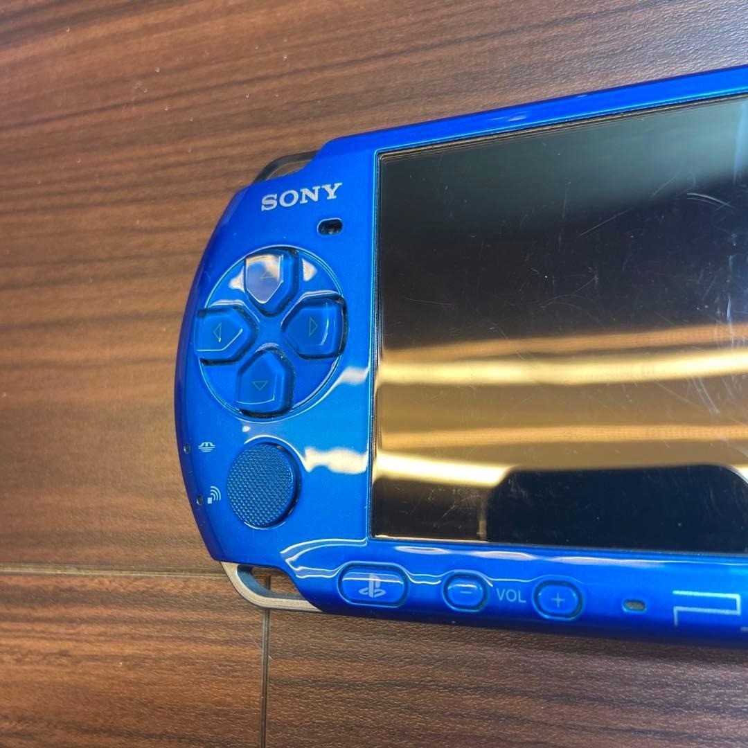 PSP 3000 Console, Vibrant Blue, 5623 From Japan