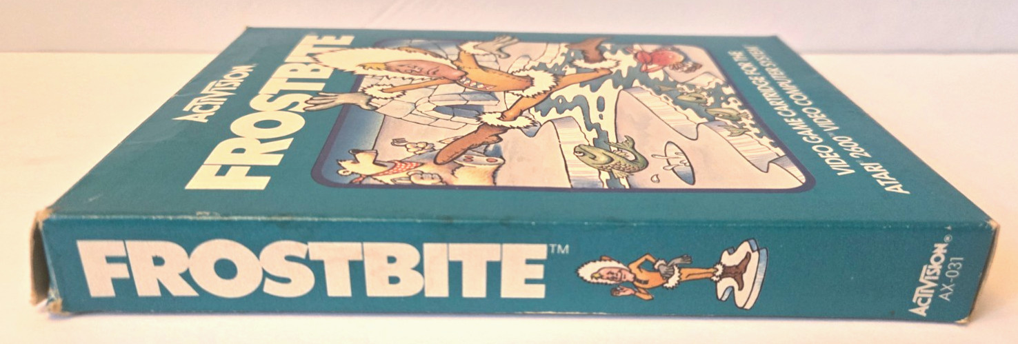 Frostbite (Atari 2600, 1983) Activision Box & Game Only No Manual TESTED & WORKS