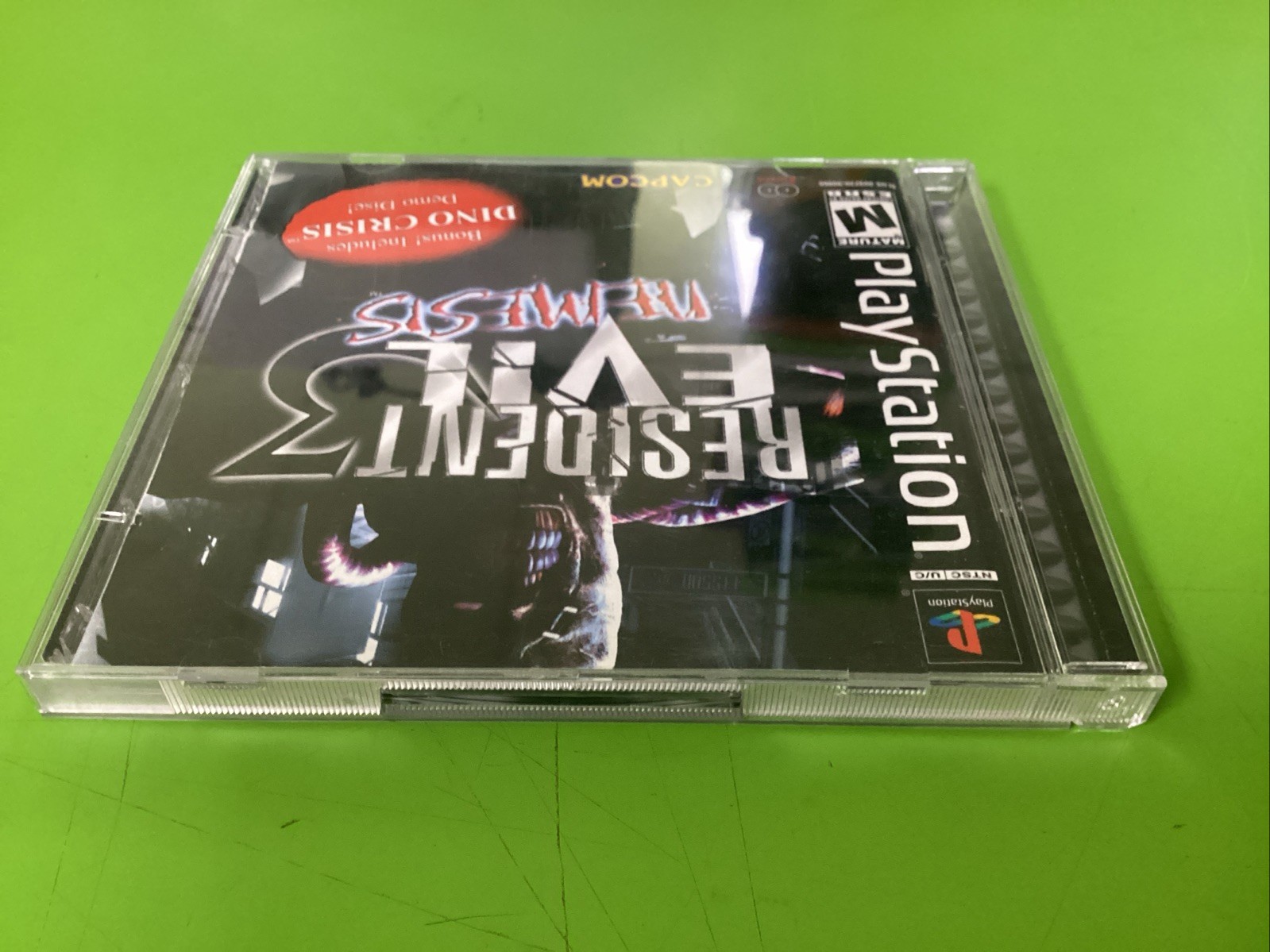 Resident Evil 3: Nemesis (PlayStation 1, 1999) CIB Manual Reg card Tested A