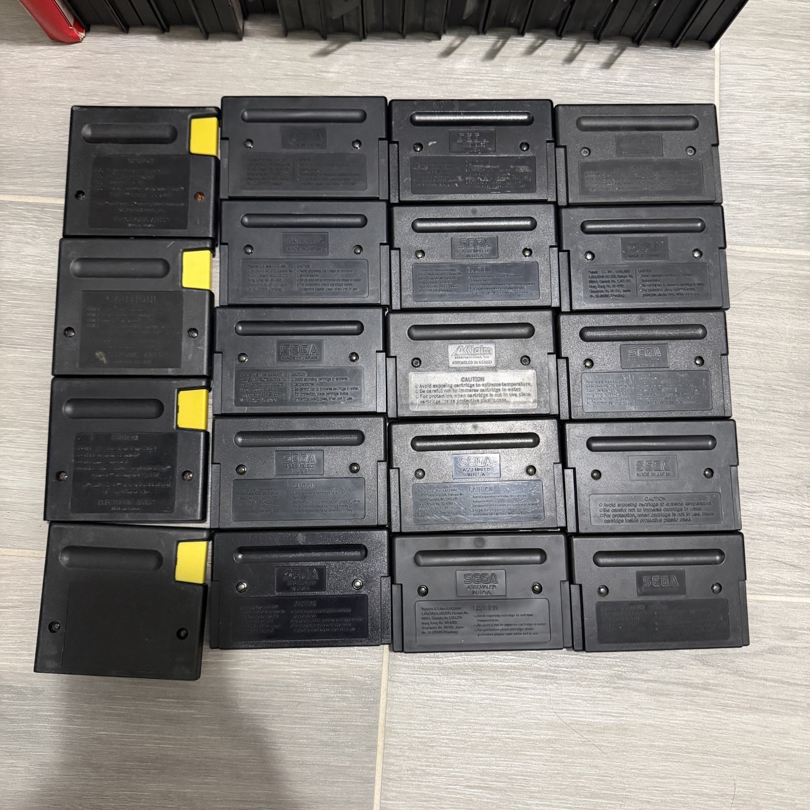 36 Sega Genesis Games Bulk Lot Shinobi Earthworm Jim Zombies Ate – Untested