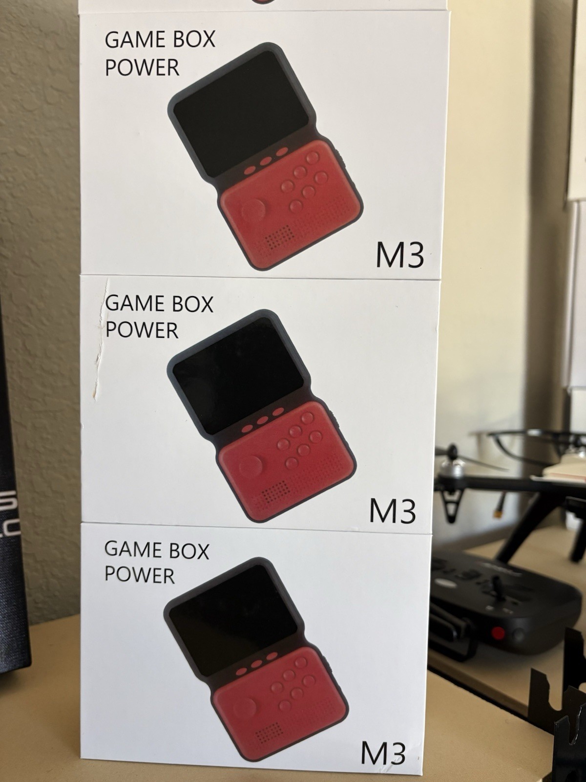 M3 Game Power Box Retro Game Console Handheld Game Player