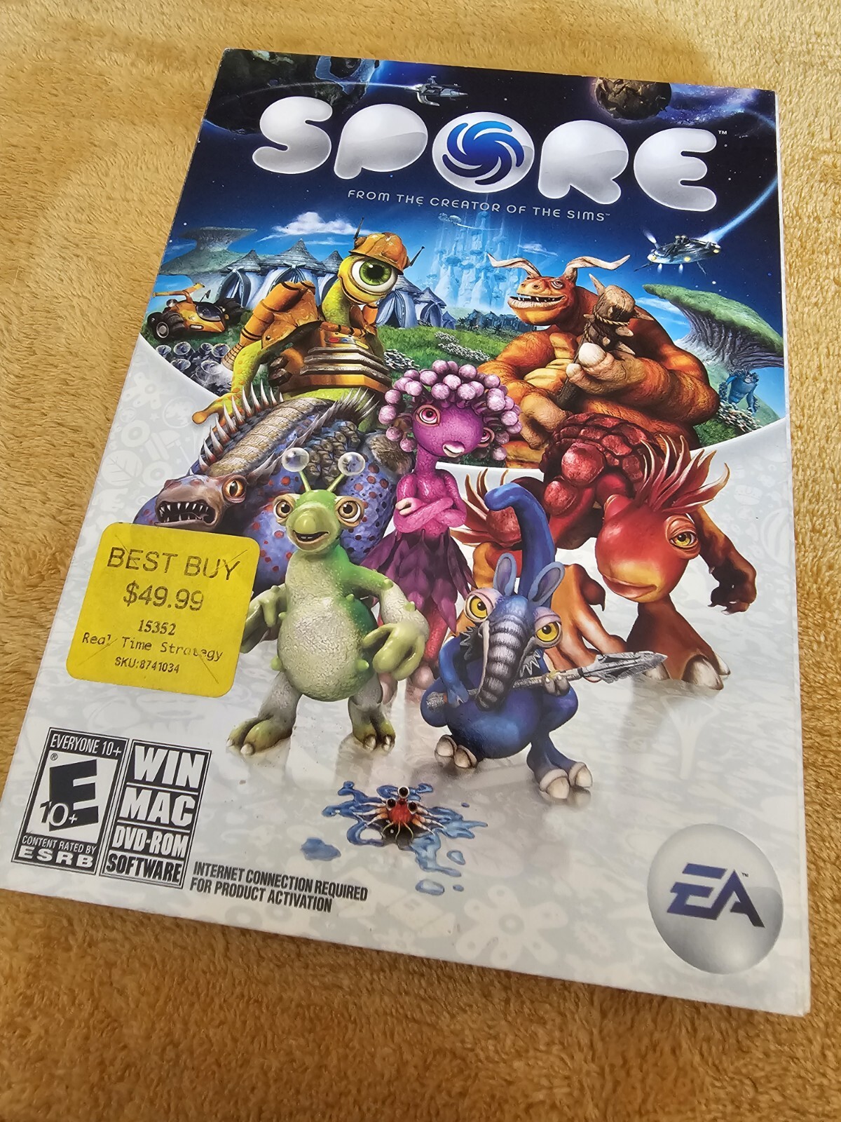 Spore Game Lot Creature Creator And Base Game – PC/Mac