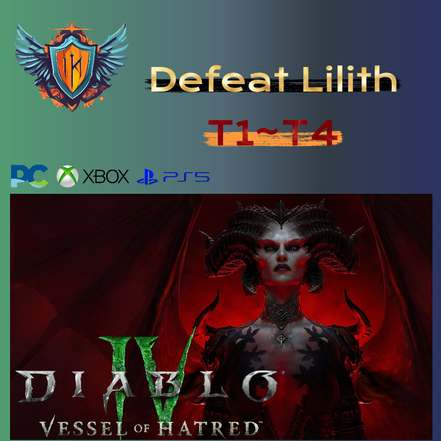 🔥DIABLO 4 SEASON 10✨ Defeat Lilith T4 for a Spark