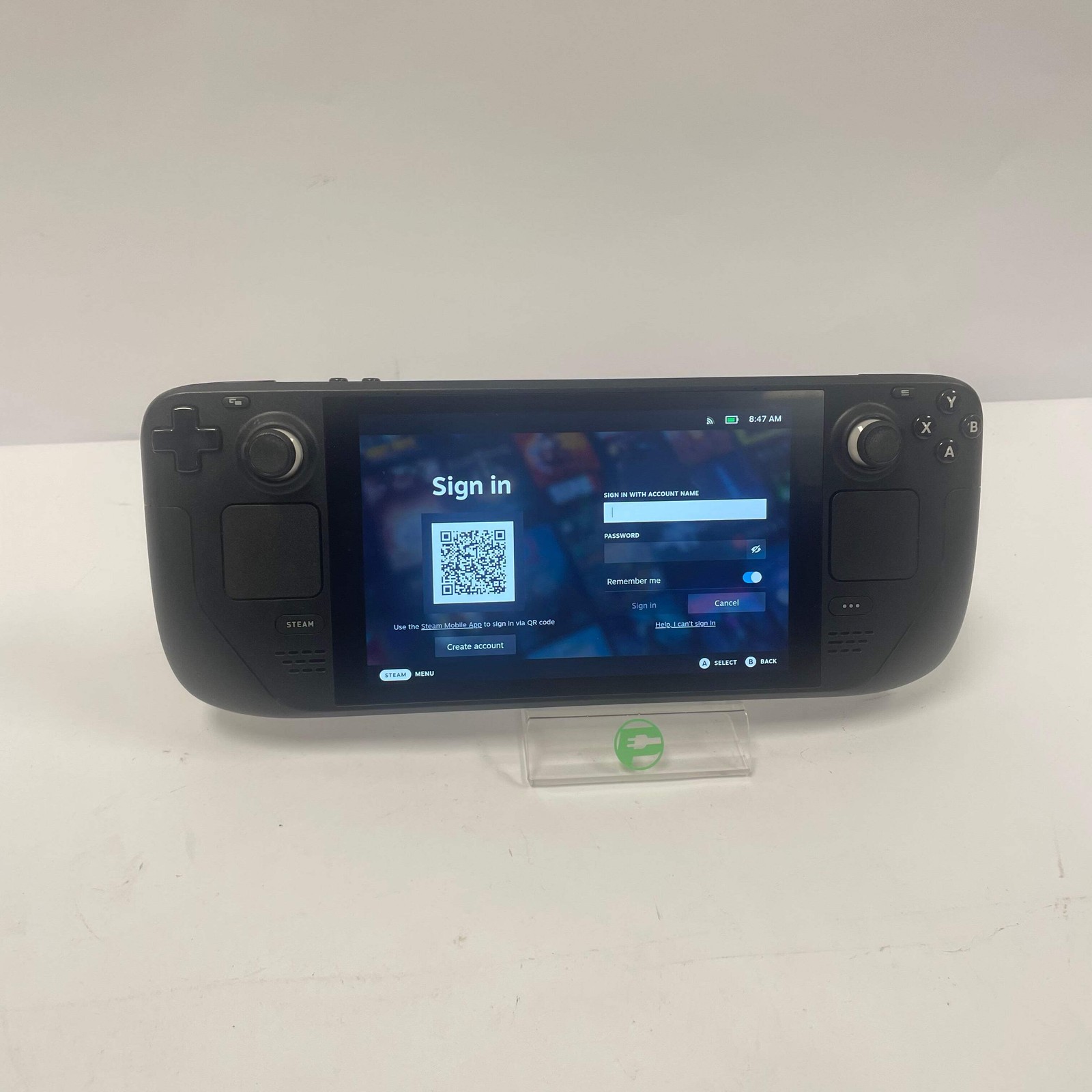 Valve Steam Deck 7″ AMD 7nm Ryzen APU 16GB RAM 512GB Black 1010