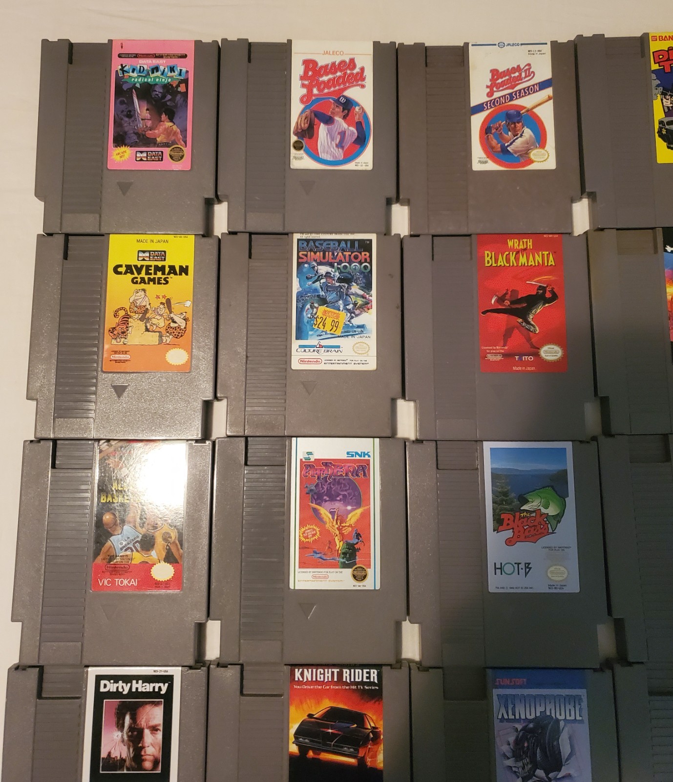 Bulk Lot of 26 Nintendo NES Games – Various Titles – Tested