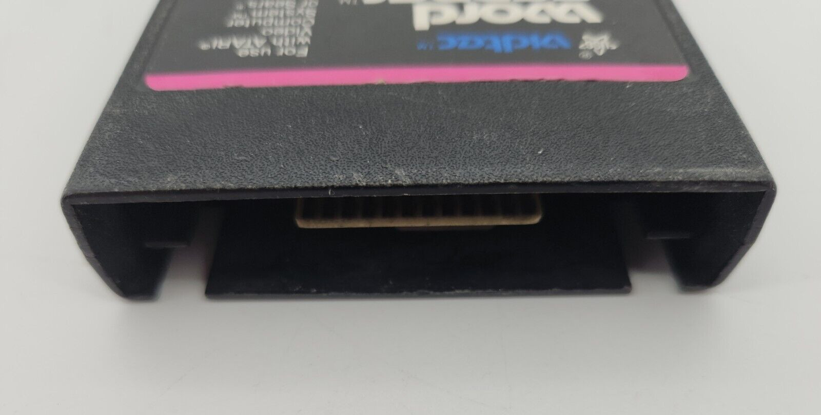Word Zapper (Atari 2600, 1982) Complete Cartridge, Manual, Box Tested Working