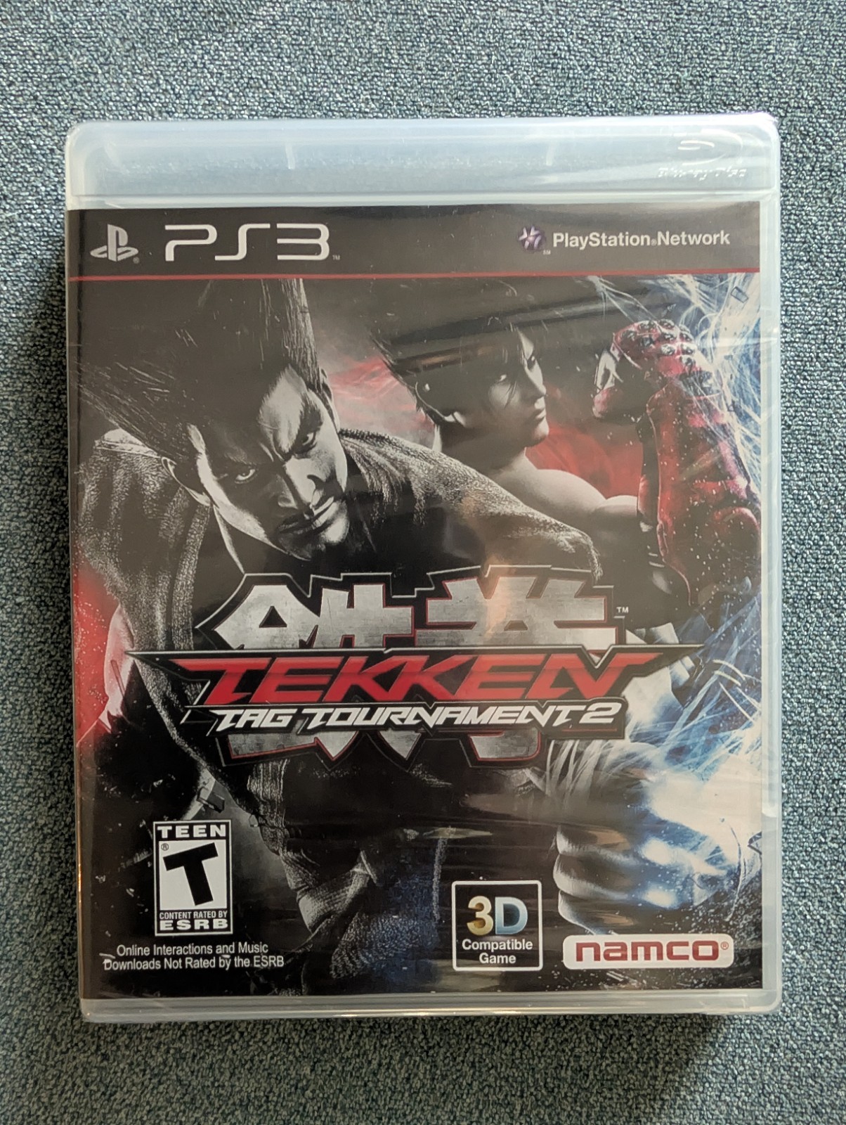 Tekken Tag Tournament 2 for PlayStation 3 (PS3) USA/Canada UPC hole punched NEW!