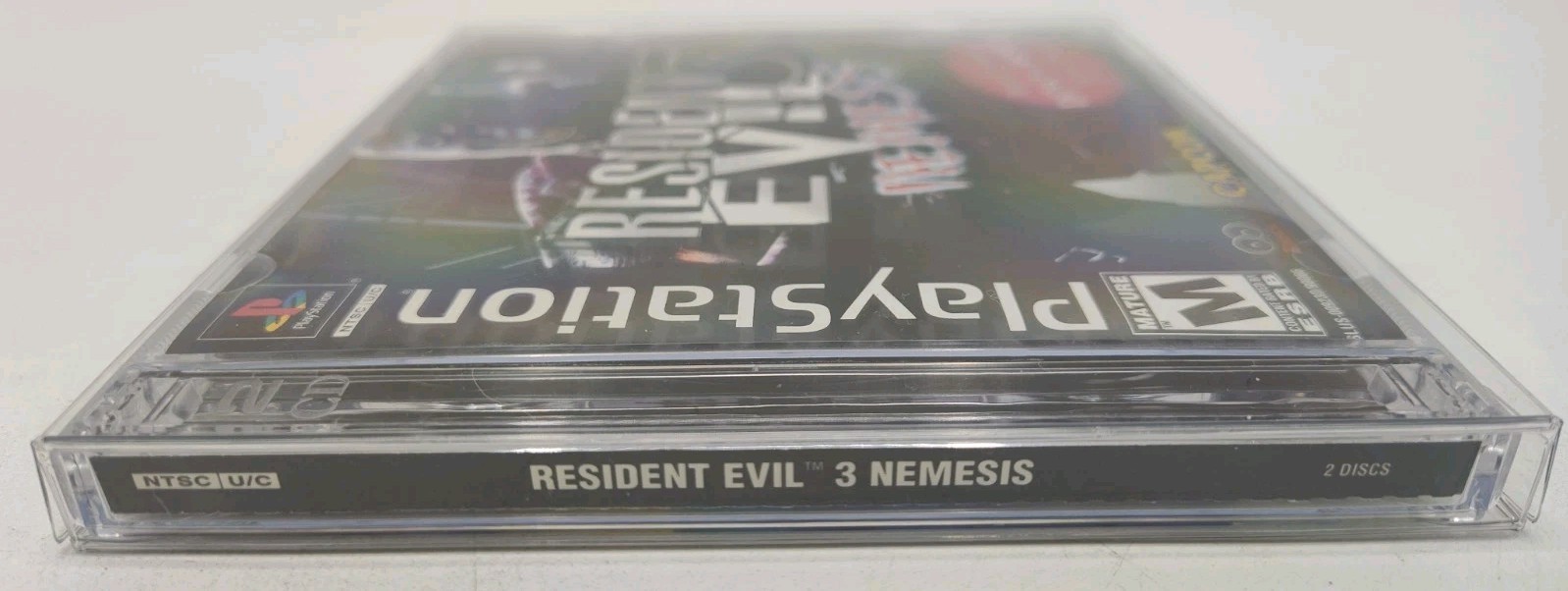 Resident Evil 3: Nemesis (PlayStation 1 PS1, 1999) CIB w/ Demo + Case Protector