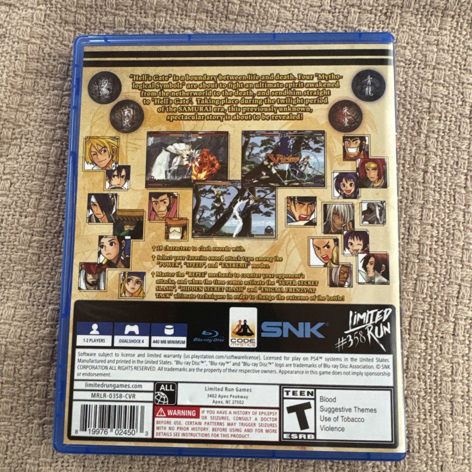 The Last Blade 2 – Limited Run #358 (PS4)