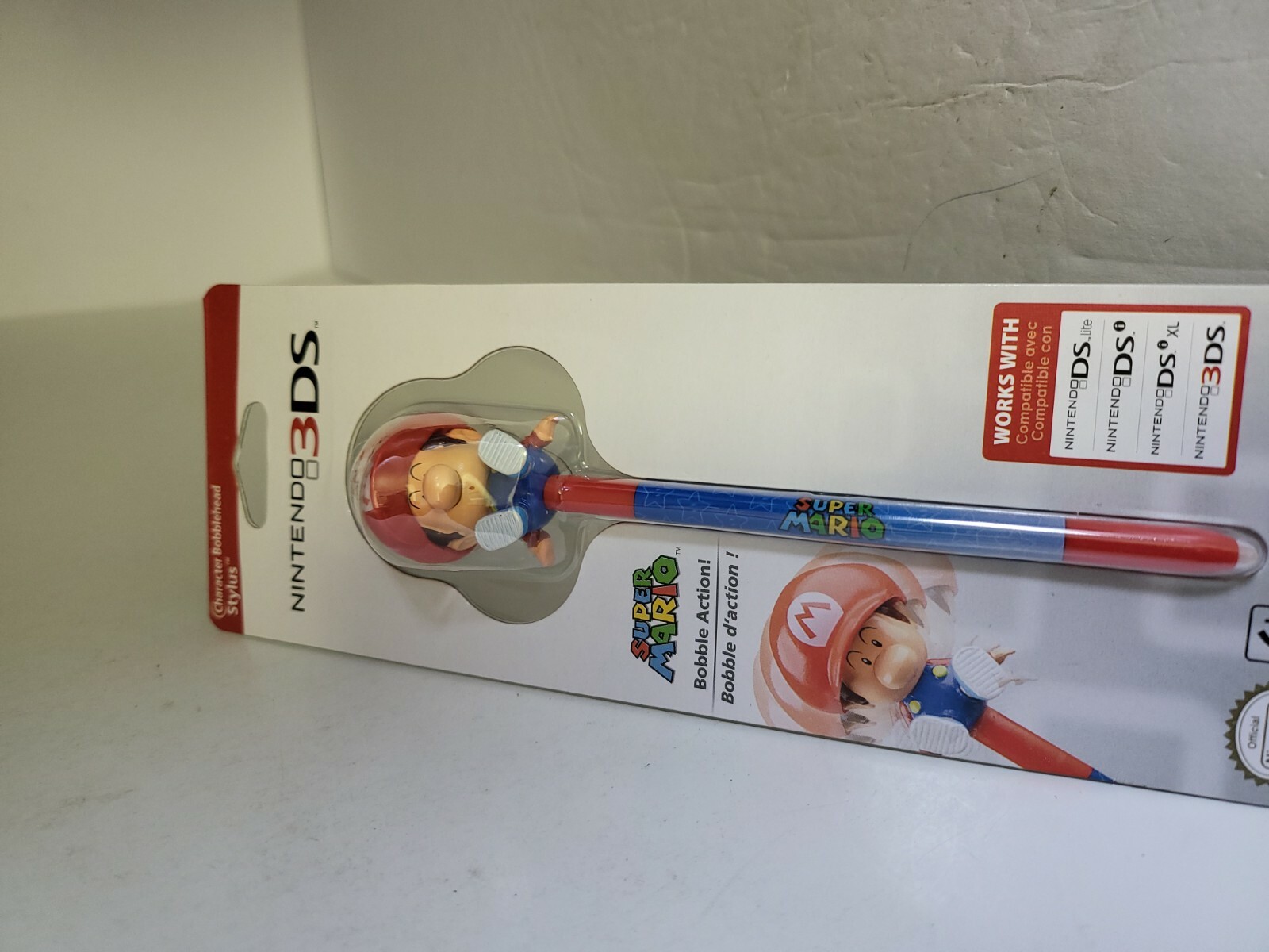 NEW BABY MARIO BOBBLEHEAD STYLUS FOR NINTENDO DS 3DS