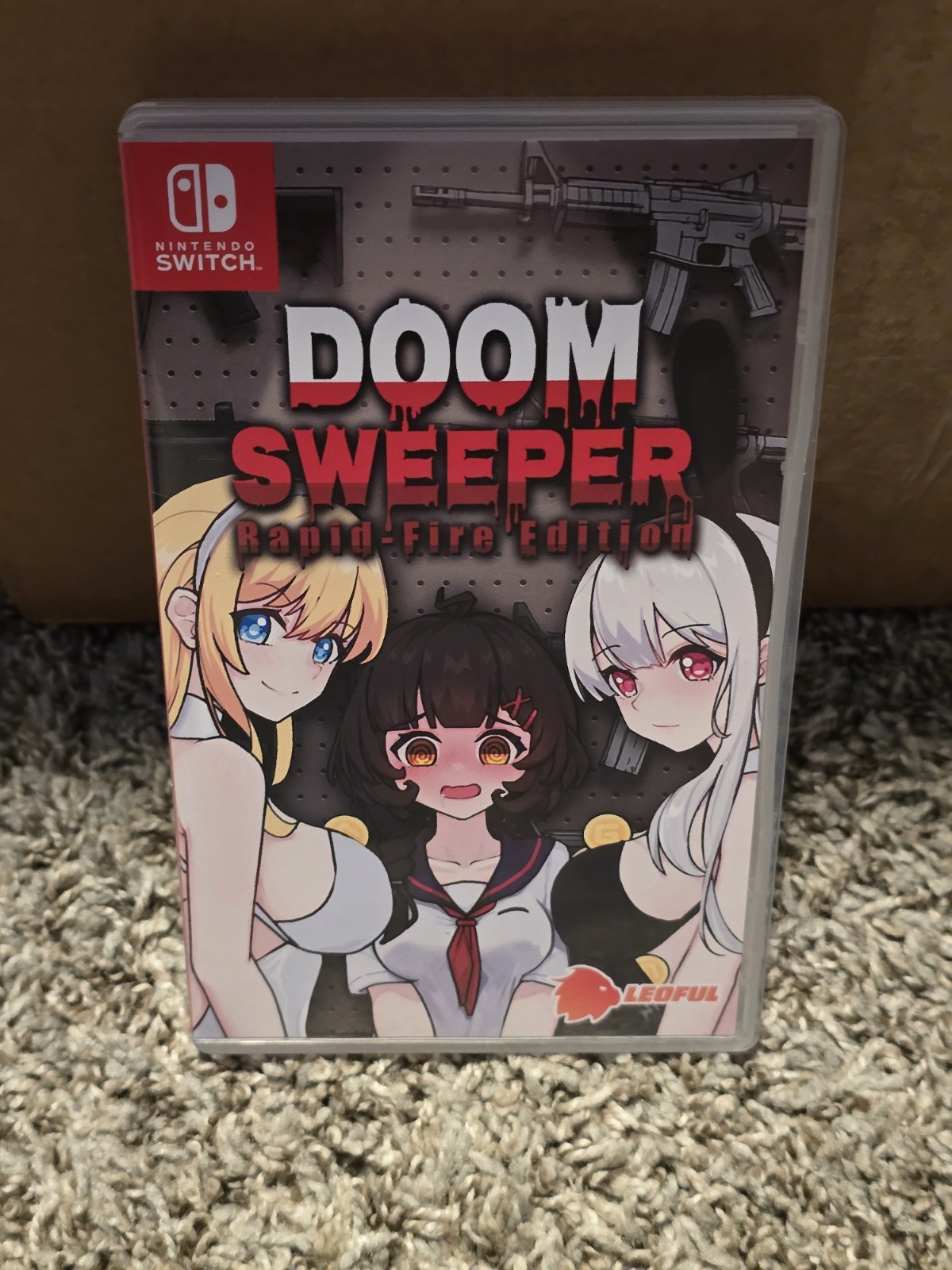 Doom Sweeper: Rapid Fire Edition Asian Import (Nintendo Switch) RARE TESTED