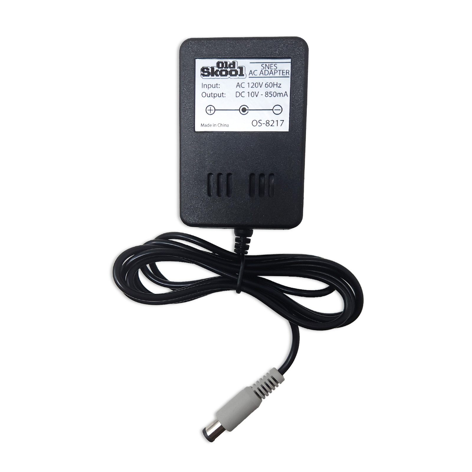 OLD SKOOL HEAVY WEIGHT AC ADAPTER FOR SUPER NINTENDO (SNES)