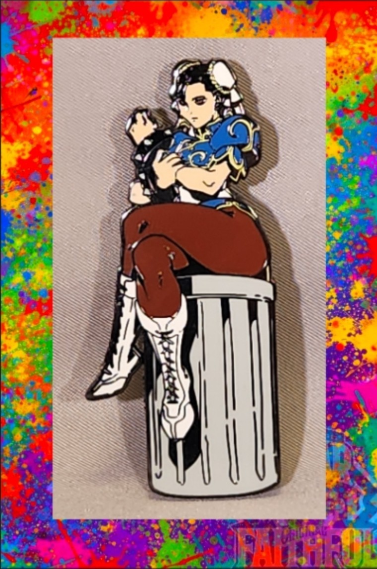 Street Fighter- CHUN-LI -San Diego Comic-Con UDON/Capcom Exclusive Lapel Pin