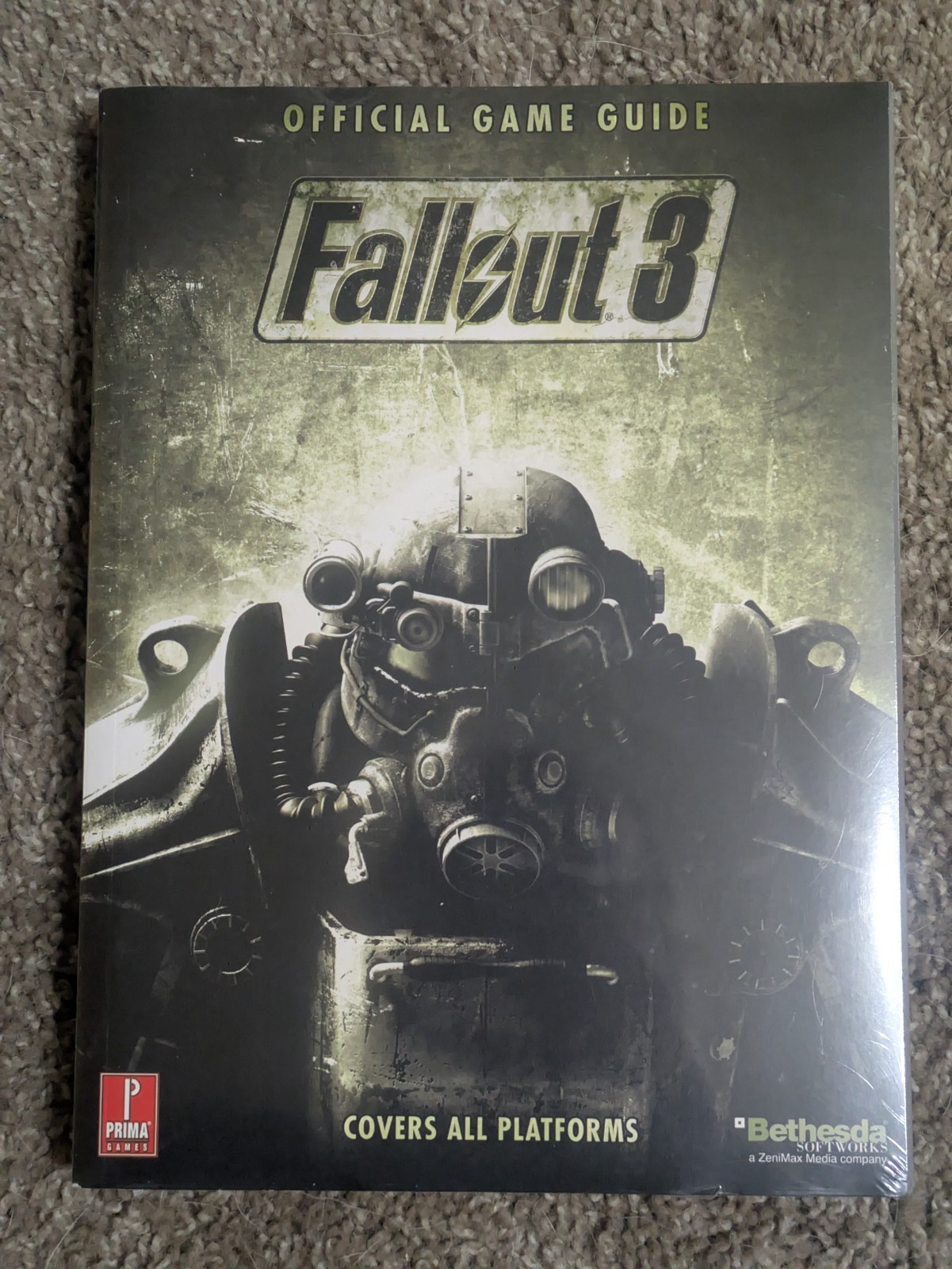 Fallout 3 Official Prima Game Guide 2008 Bethesda All Platforms with Map Poster