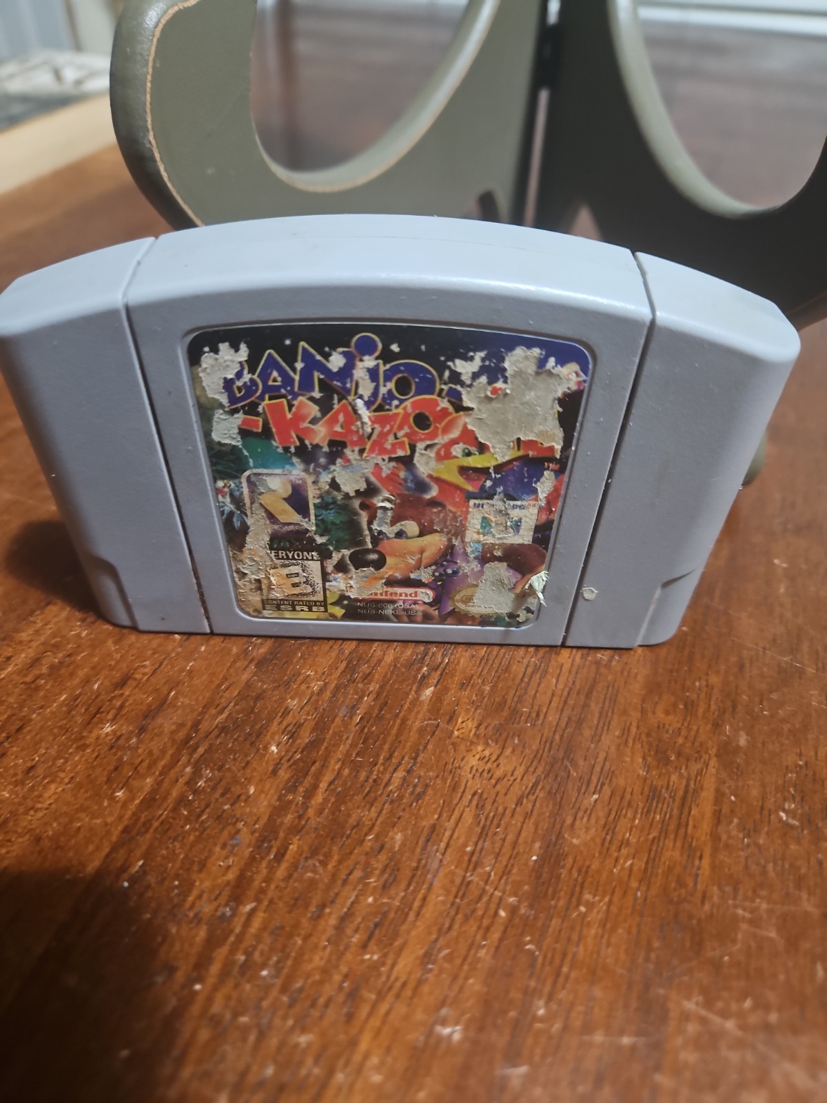 Banjo-Kazooie (Nintendo 64 N64, 1998) Authentic TESTED *Label Wear*