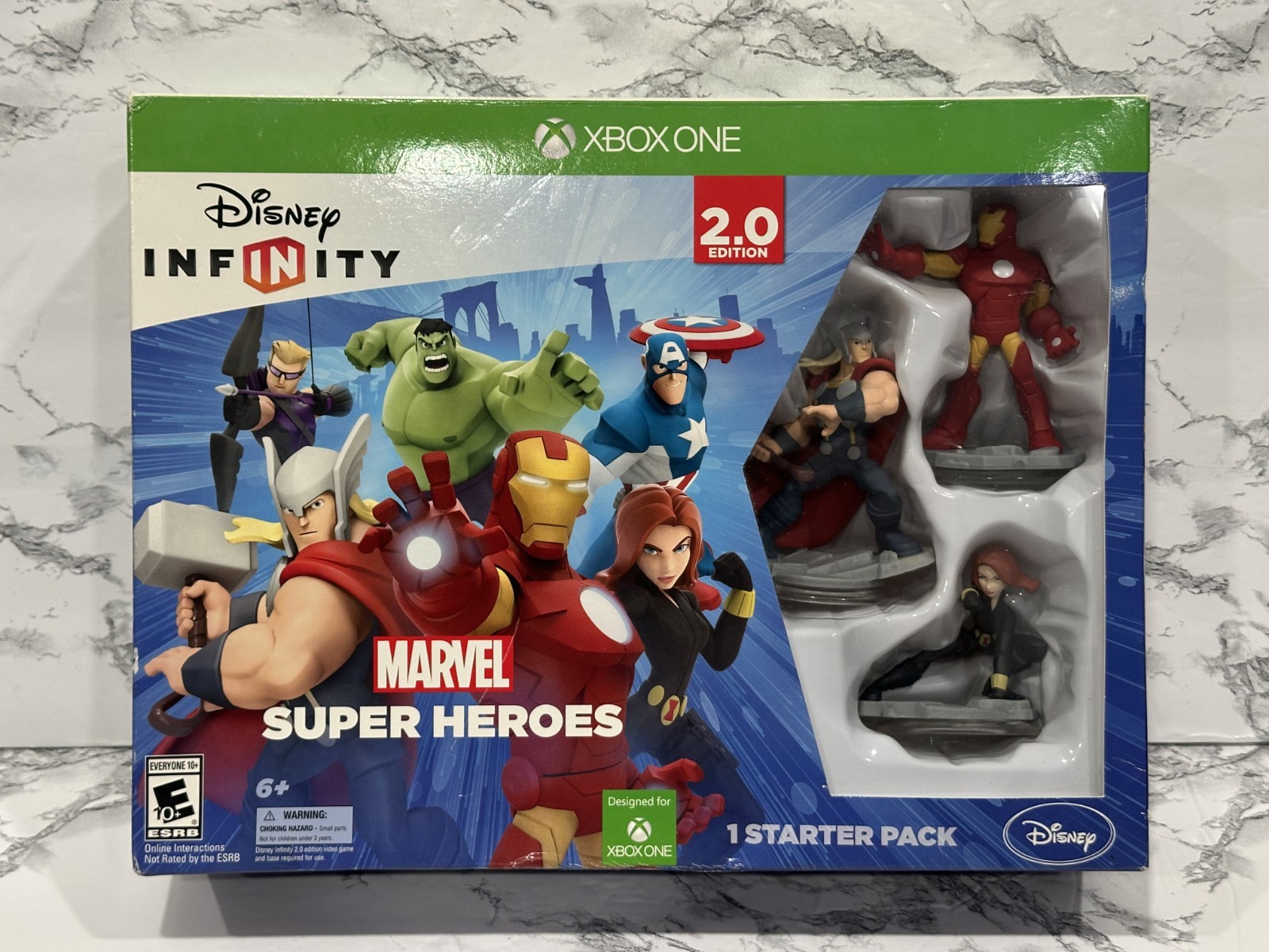 Disney Infinity 2.0 Marvel Super Heroes Starter Pack + Game Xbox One 8038023 NIB