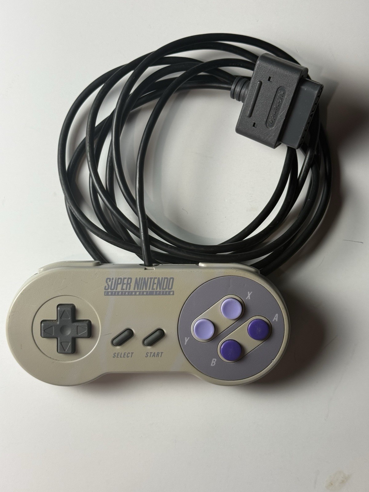 Nintendo Super Nintendo Entertainment System SNES Console SNS-001 w/ Controller