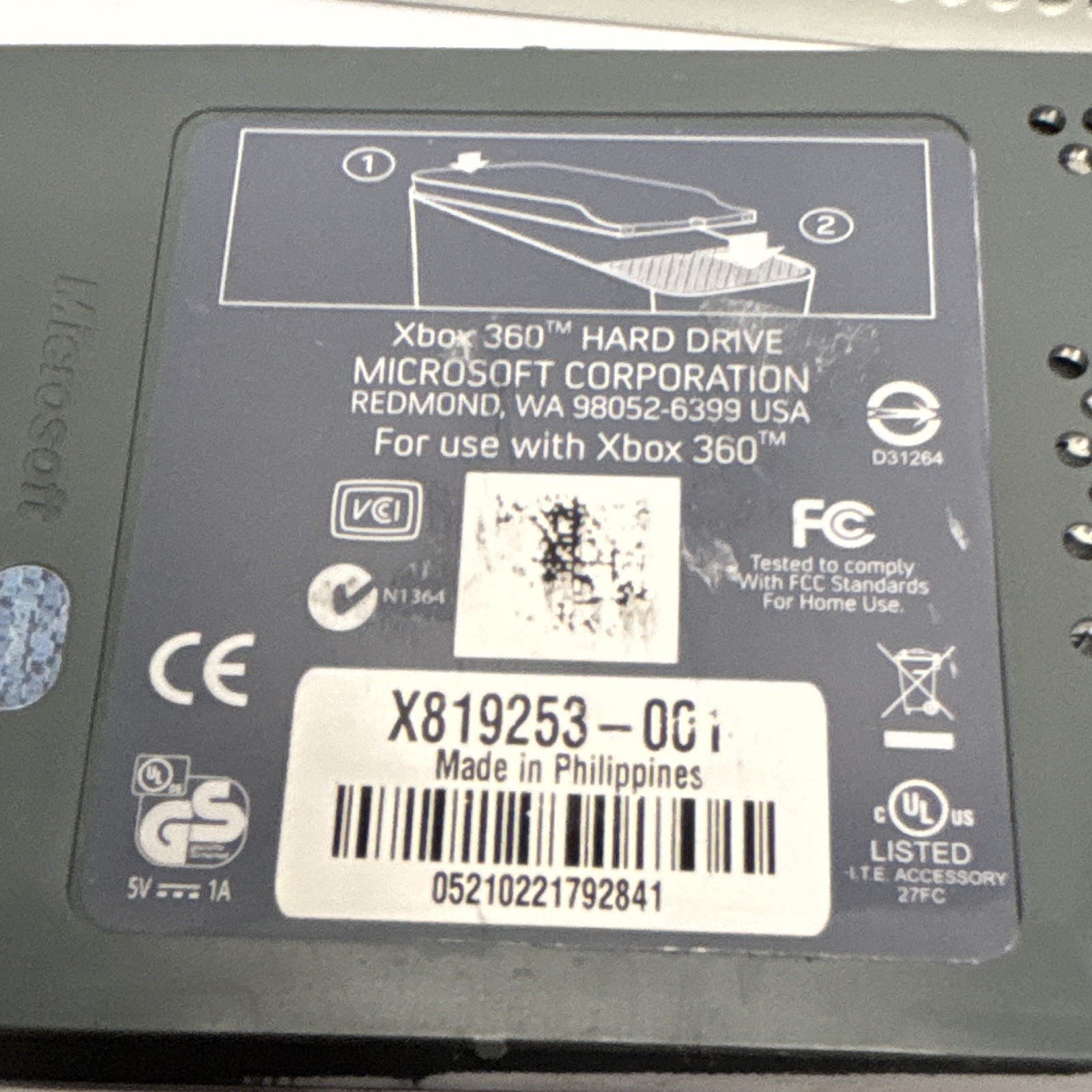 Microsoft Xbox 360 60GB Console NTSC-J Japan 1080p HDMI w Controller/Cables