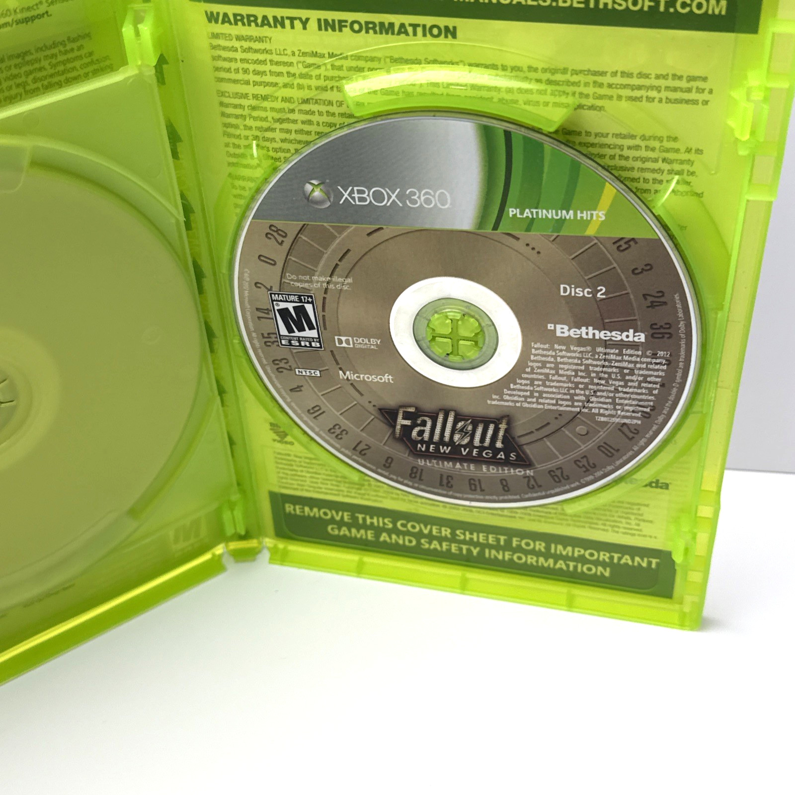 Fallout: New Vegas Ultimate Edition Microsoft Xbox 360 CIB Refurbished & Tested