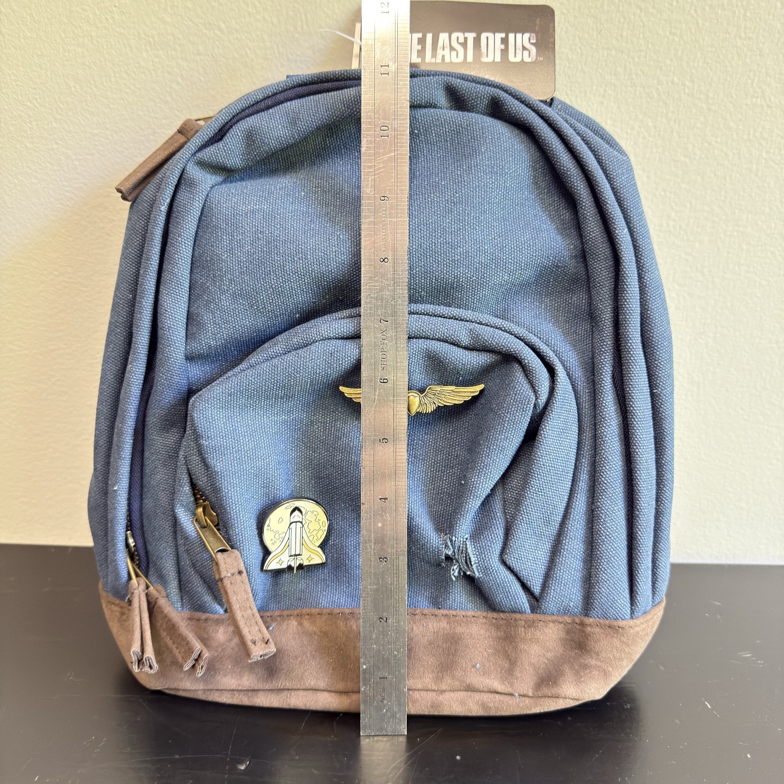 The Last of Us Part 2 Ellie Mini Backpack w/ Pins Mad Engine Edition NWT NEW