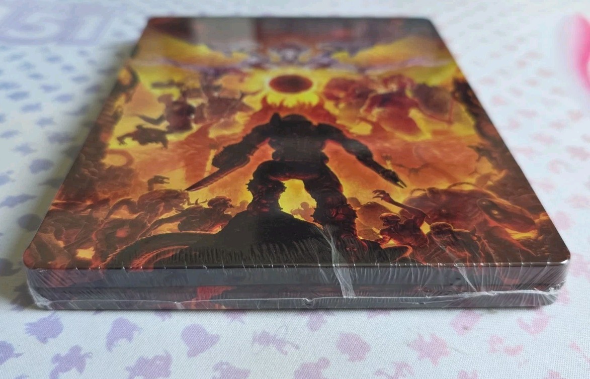 Doom: Eternal Steelbook ONLY, NO PS4 GAME – SHIPS TODAY!
