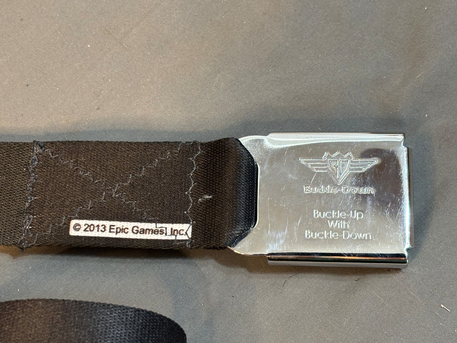 28″ Buckle-Down GEARS OF WAR JUDGEMENT Seat Belt Buckle 2012 2013